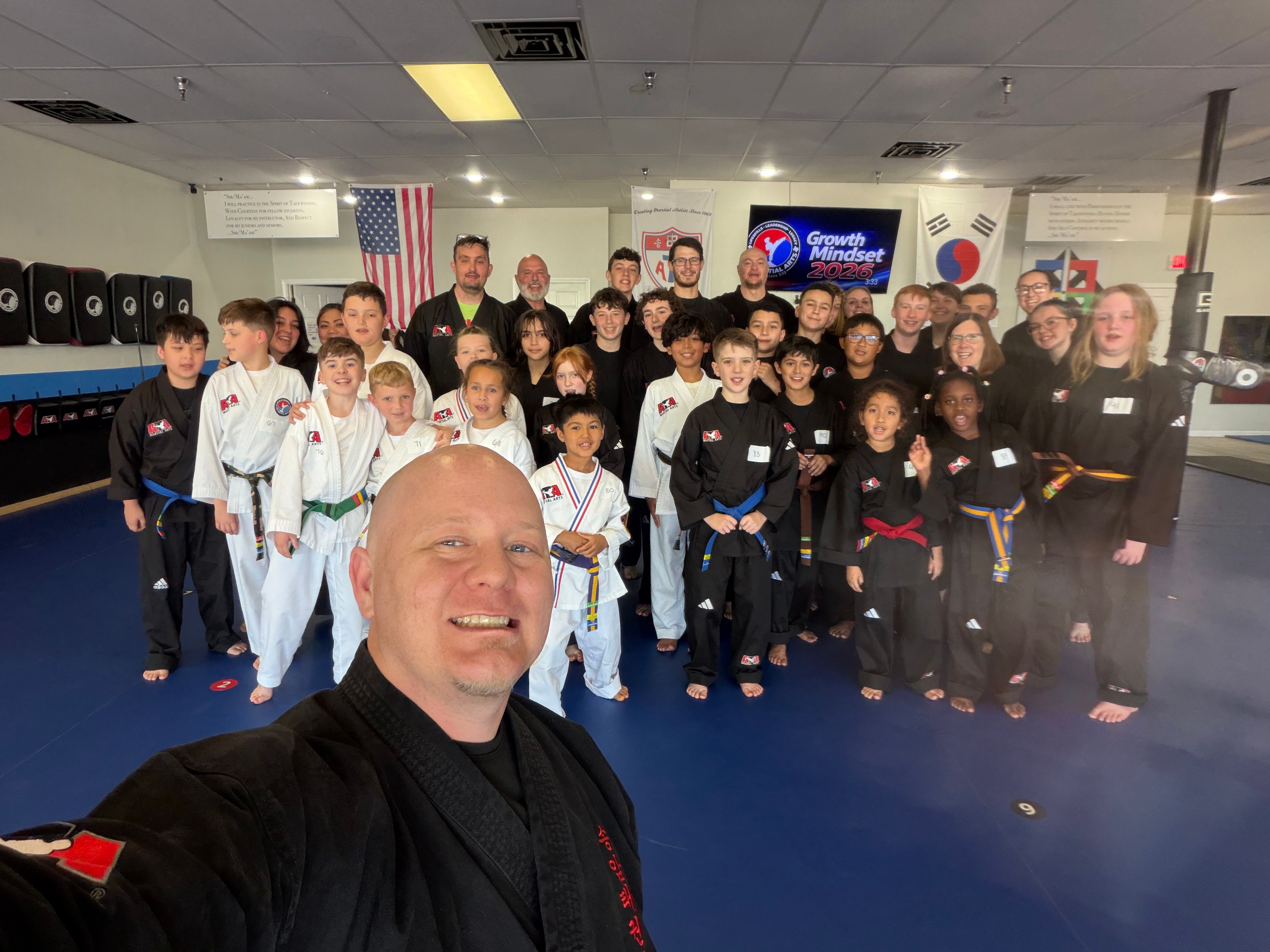 Cox Martial Arts team