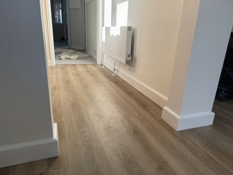 Beautiful flooring installation by Pizzazz Property Solutions