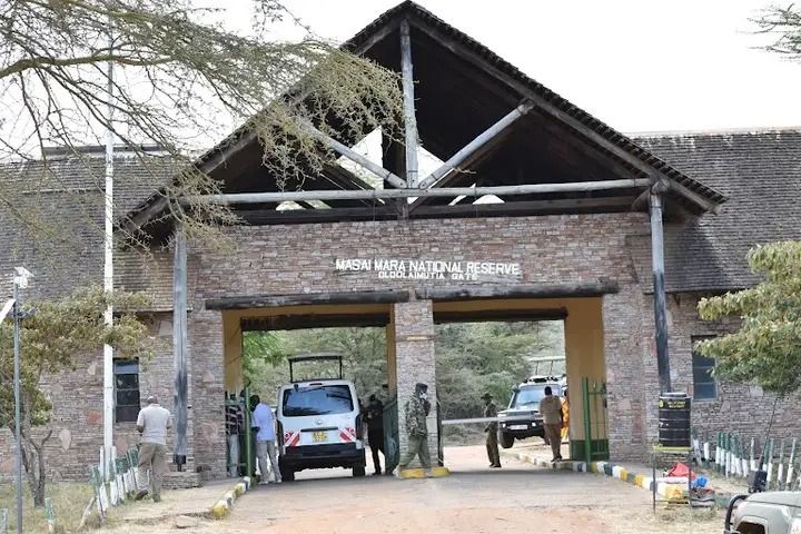 Masai Mara National Reserve Oloolaimutia Gate entrance