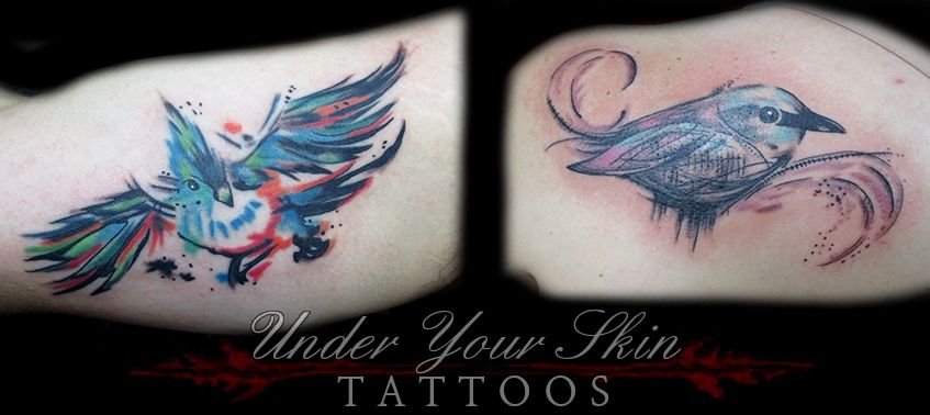 Watercolor Tattoos