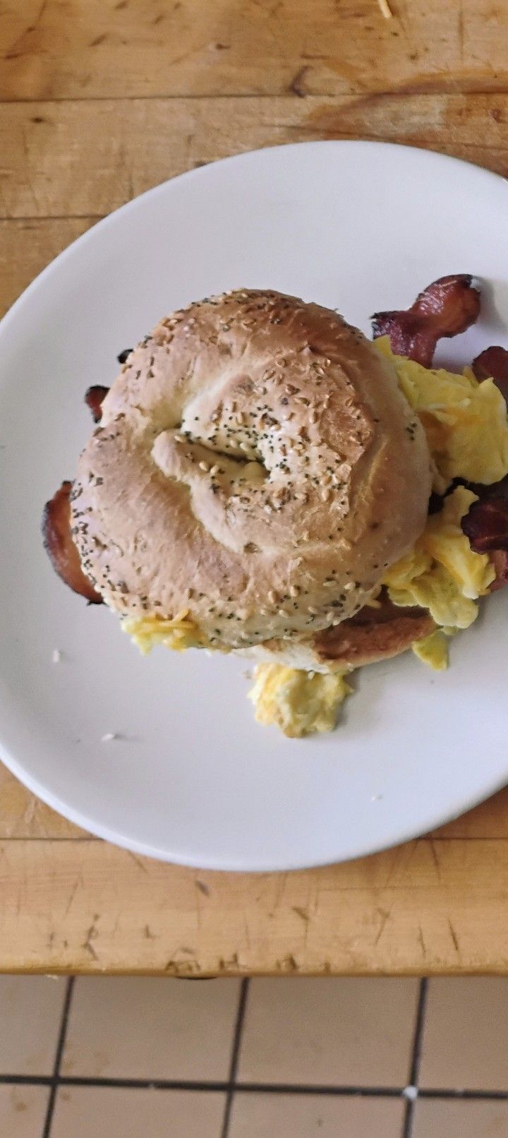 Breakfast sandwich from The Morning Pour