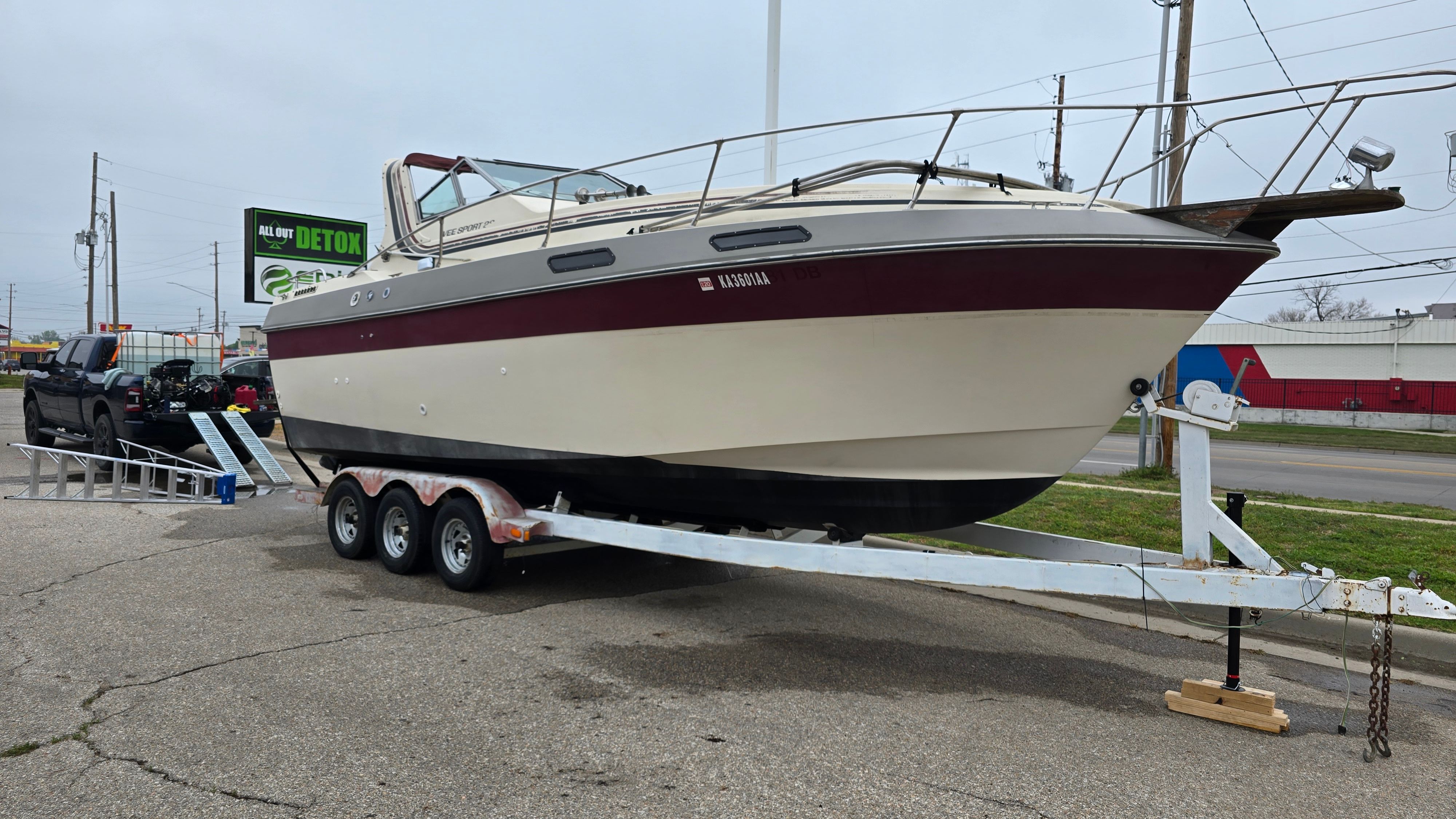 Boat wash and detail service