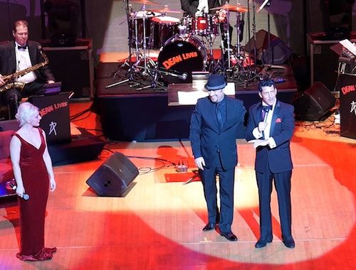 Saxophone player in DEAN LIVES Dean Martin tribute show