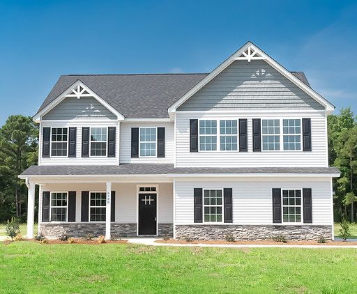 Custom craftsman home with stone facade