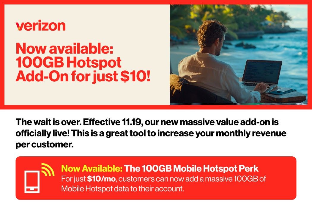 Verizon Hotspot Promo