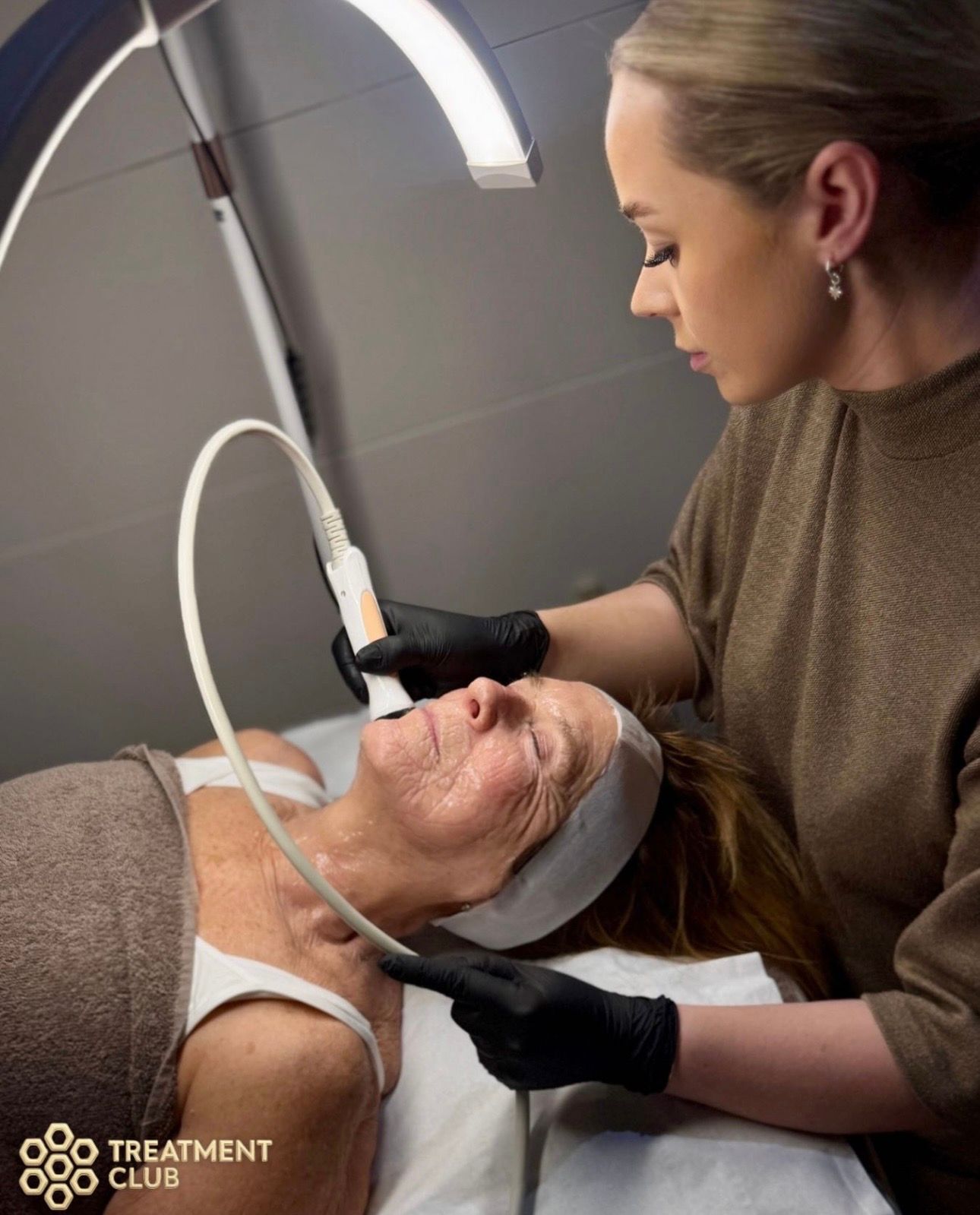 Facial treatment at The Treatment Club