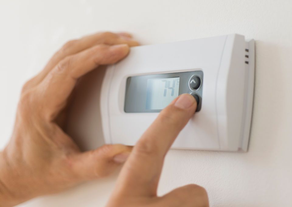 Smart thermostat installation by Ducks Heating and Air Conditioning in Bolivar TN