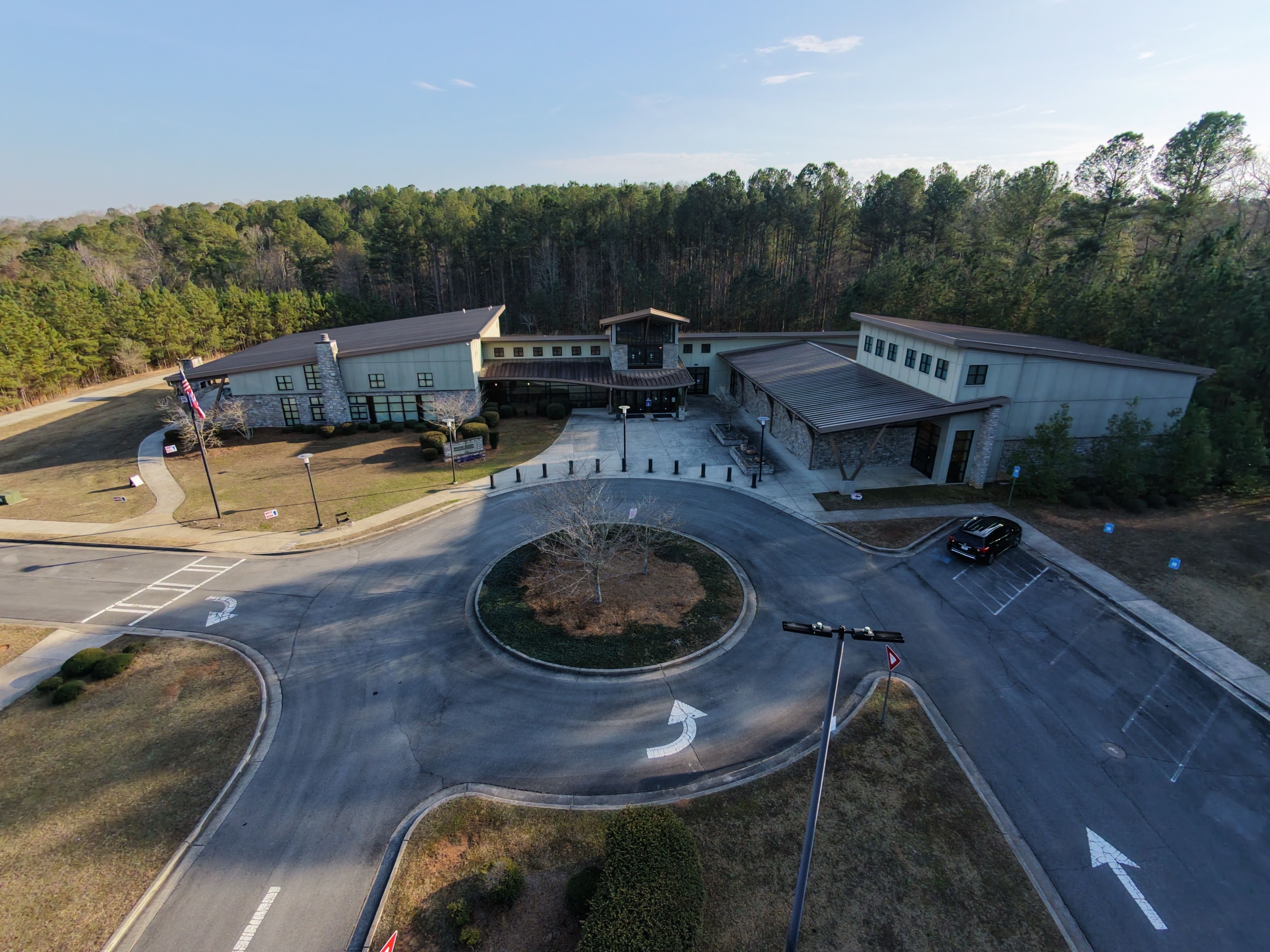 Commercial building — campus overview