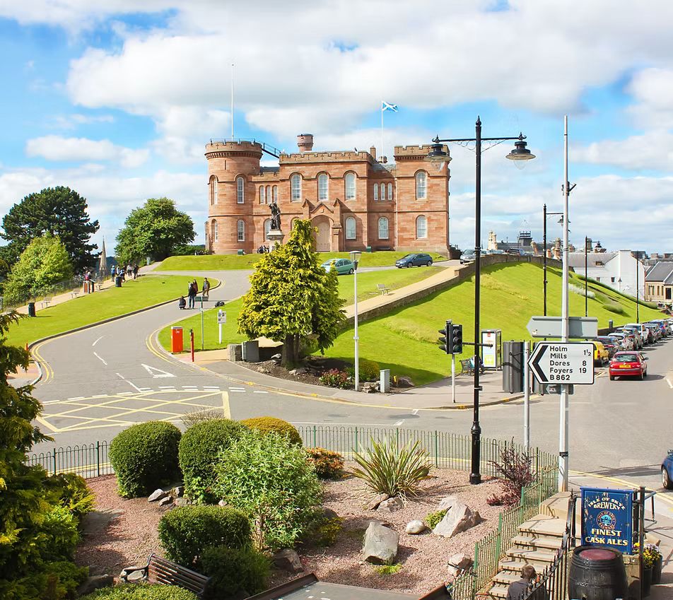 Inverness Castle - just steps from The Castle Tavern