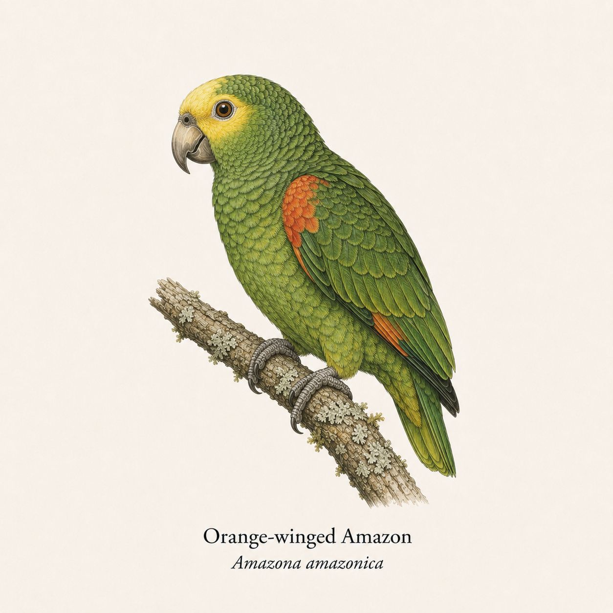 Orange-winged Amazon