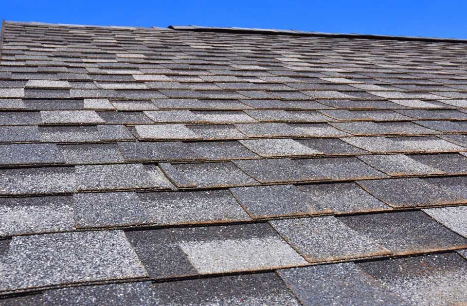 Clean roof shingles