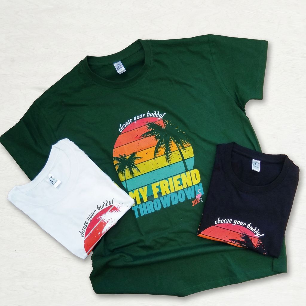 T-shirt personalizzate per eventi — My Friend Throwdown