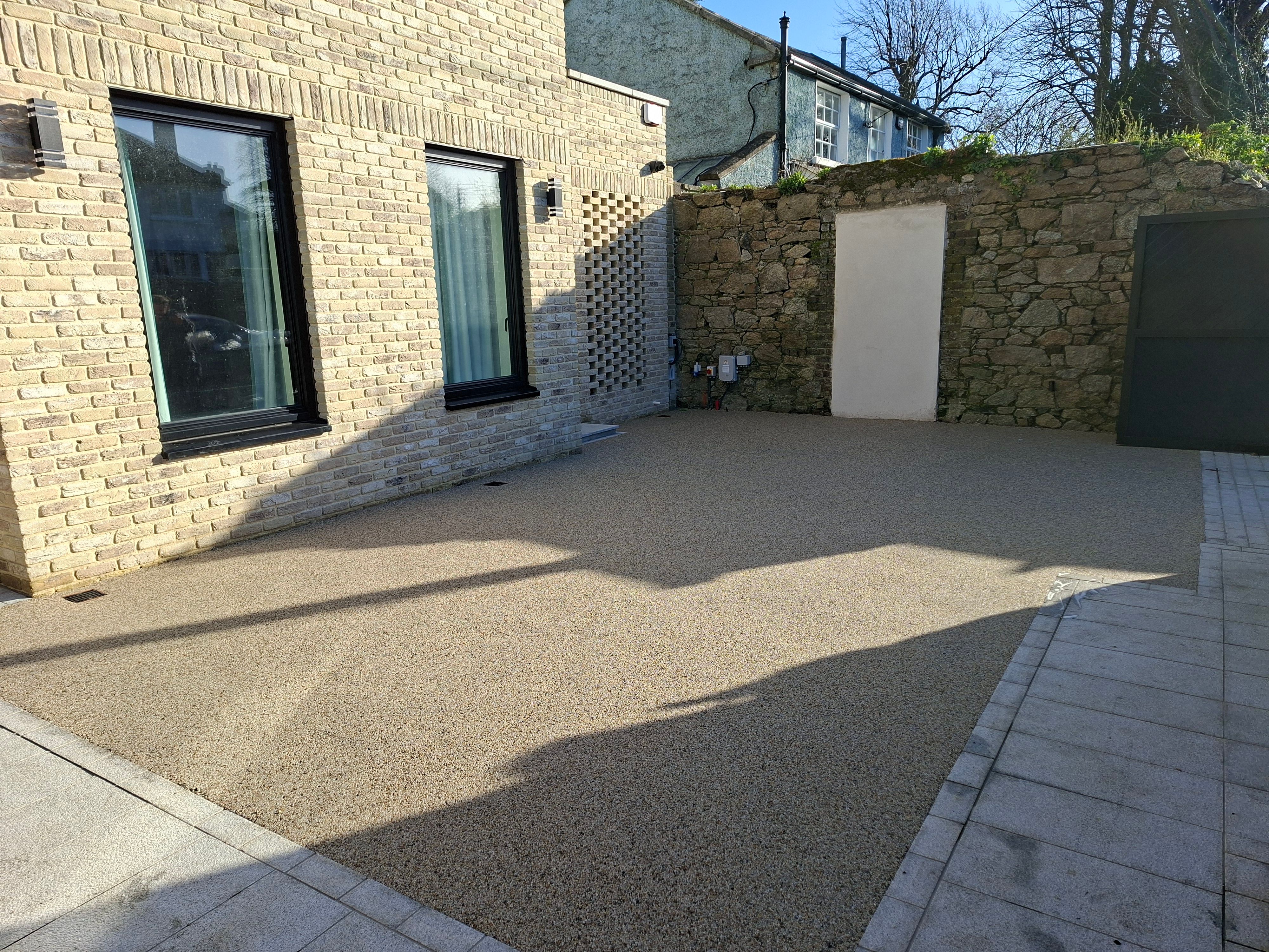 Resin bound courtyard Dublin