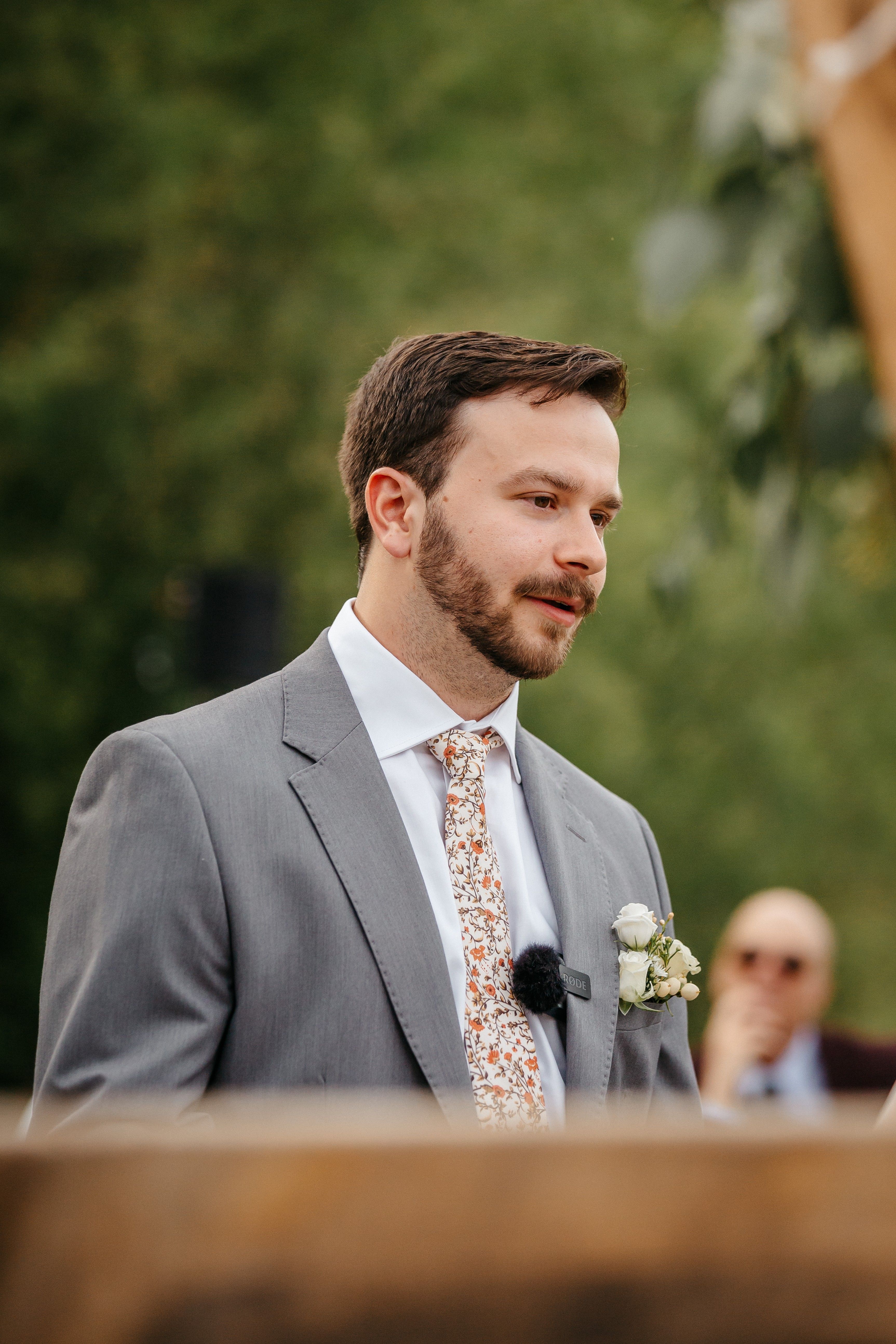 Wedding - groom portrait