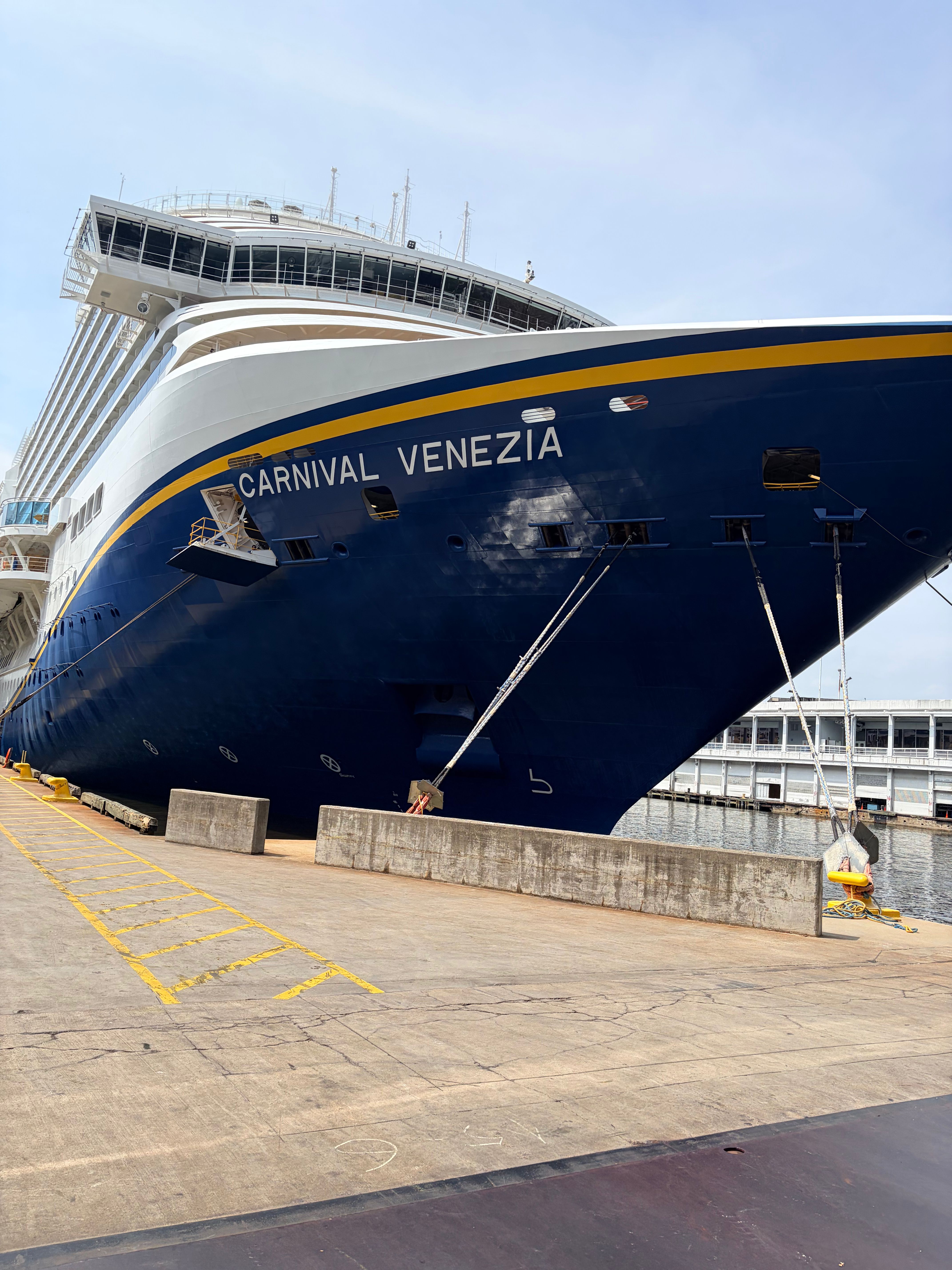 Carnival Venezia docked at port