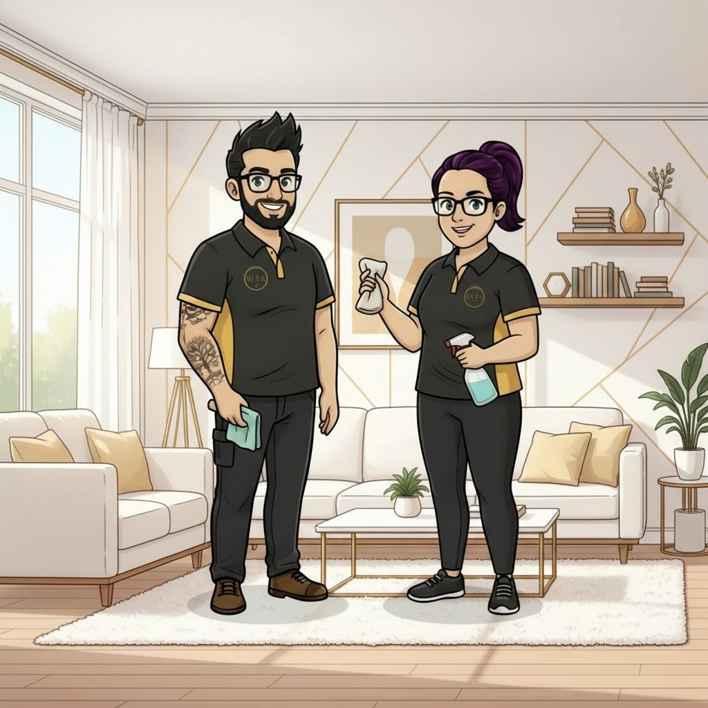 Luke and Nicole regular home cleaning