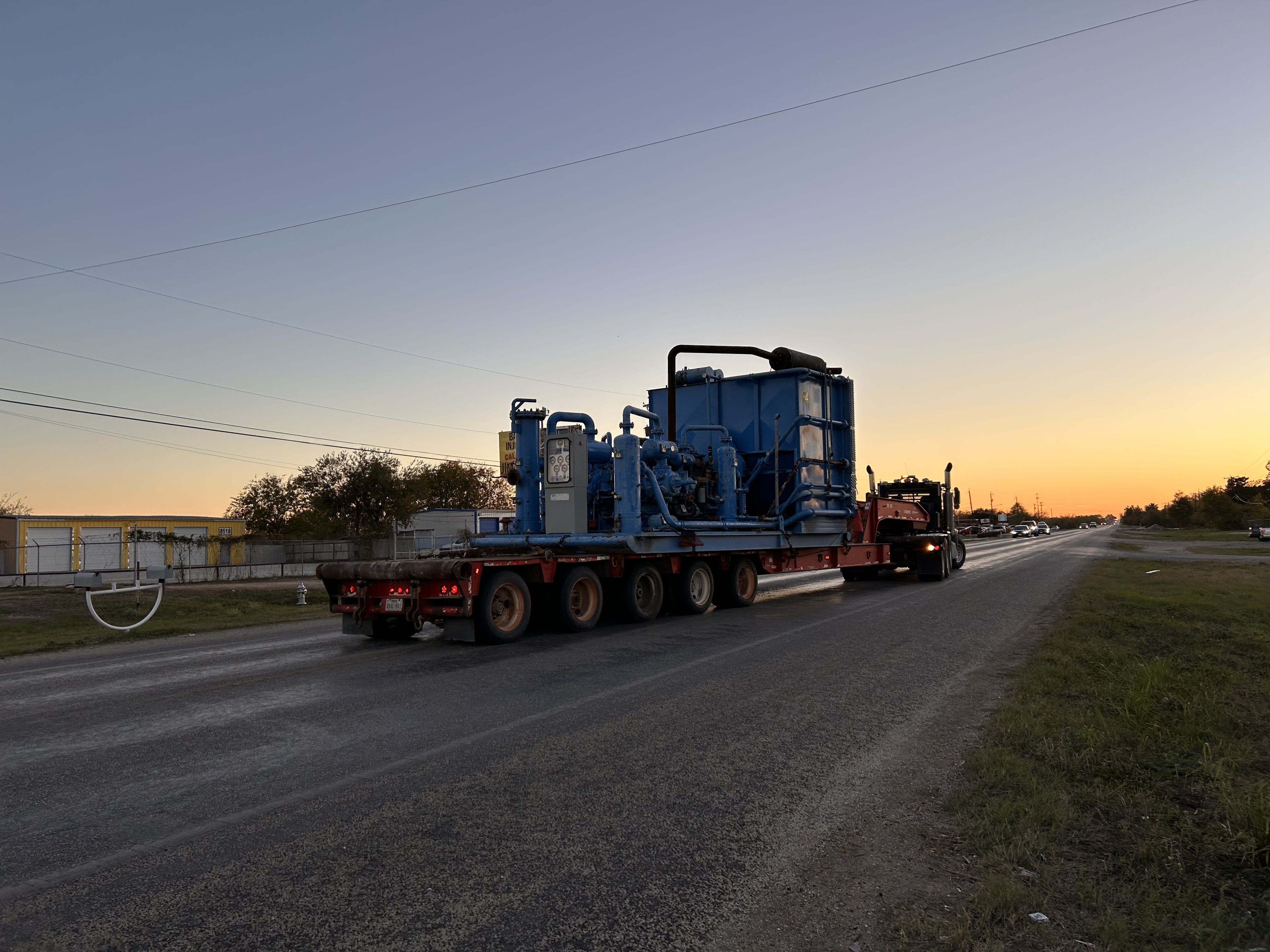 VRU rental unit in transit