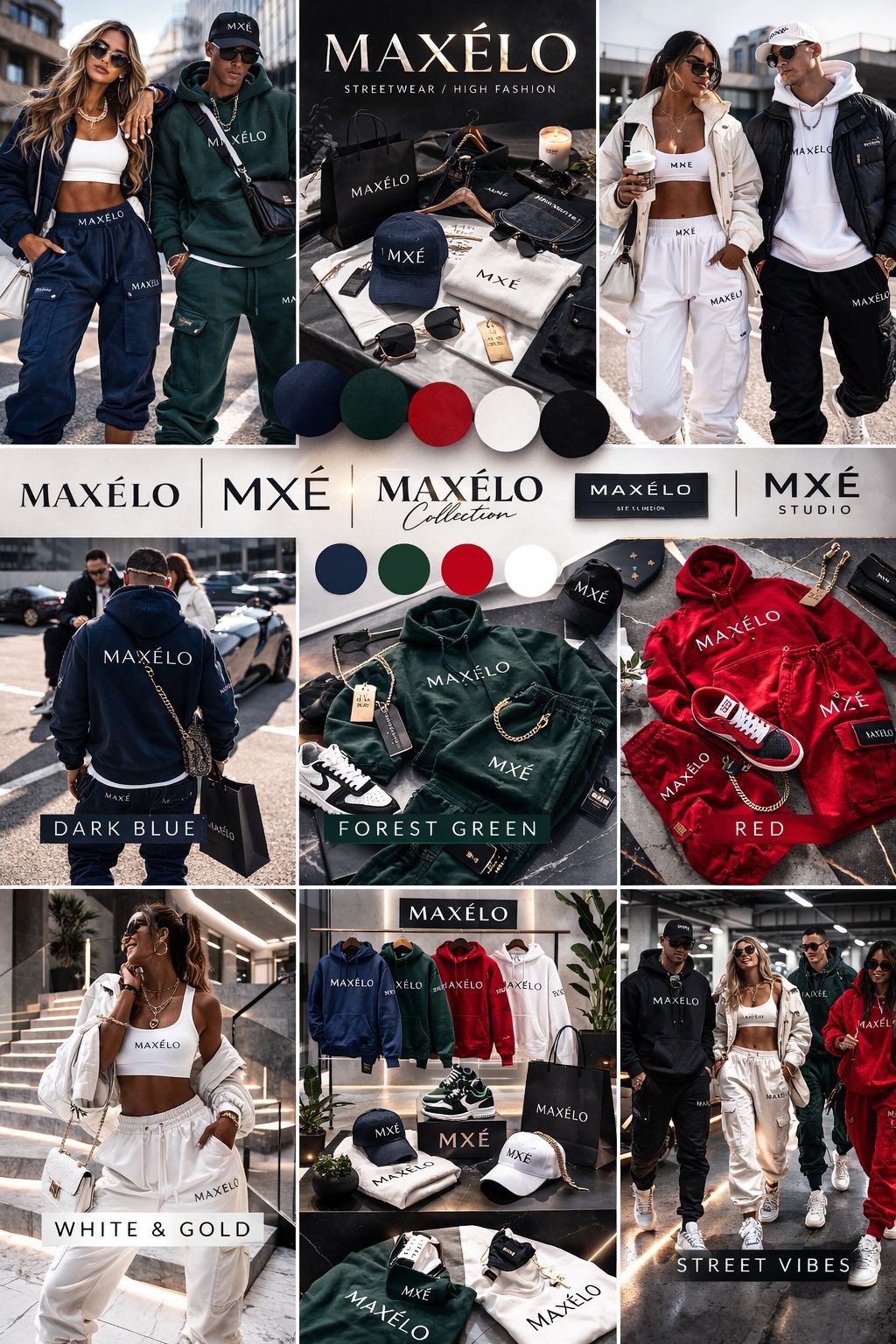 MAXÉLO editorial campaign