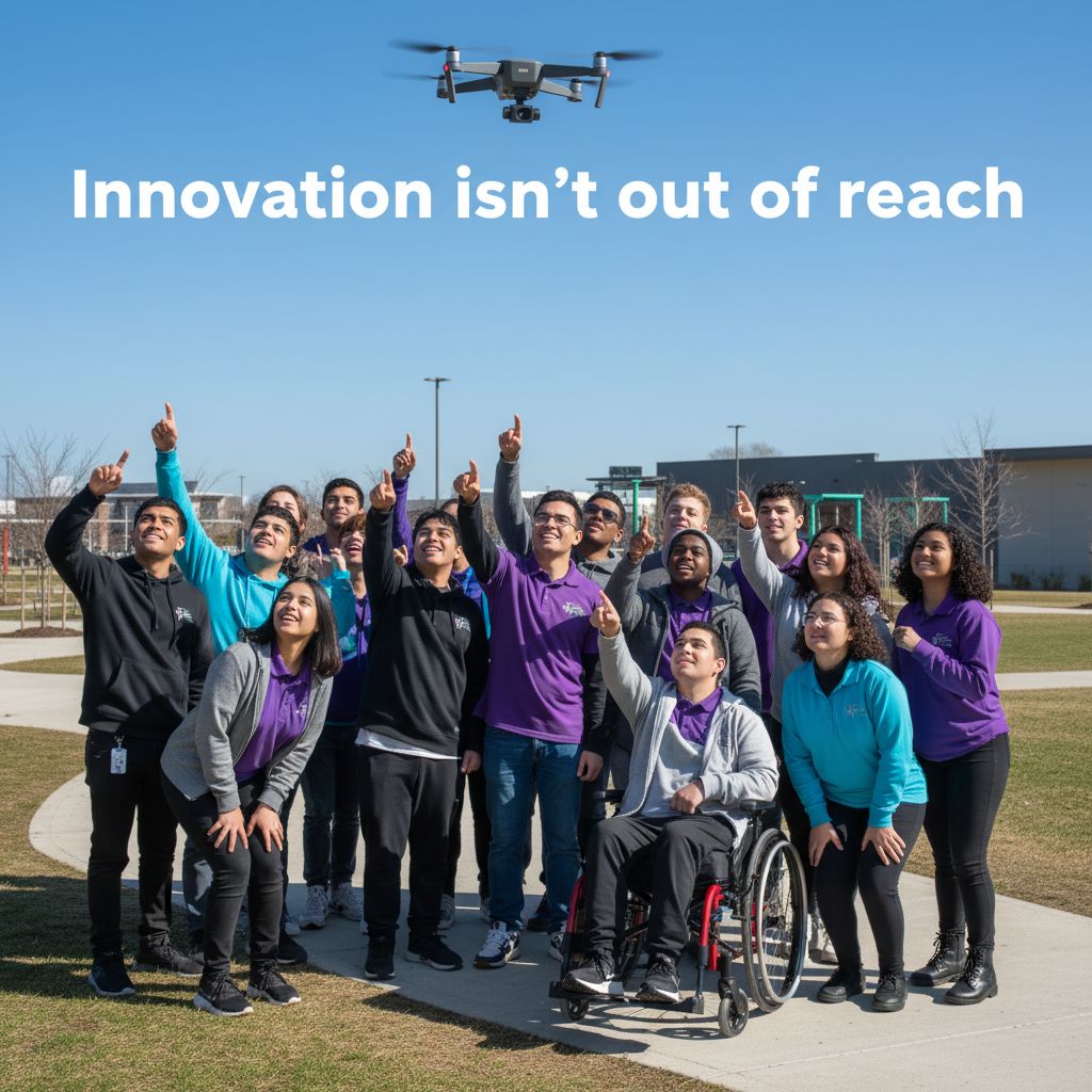 Drone Innovation at Helping Lives