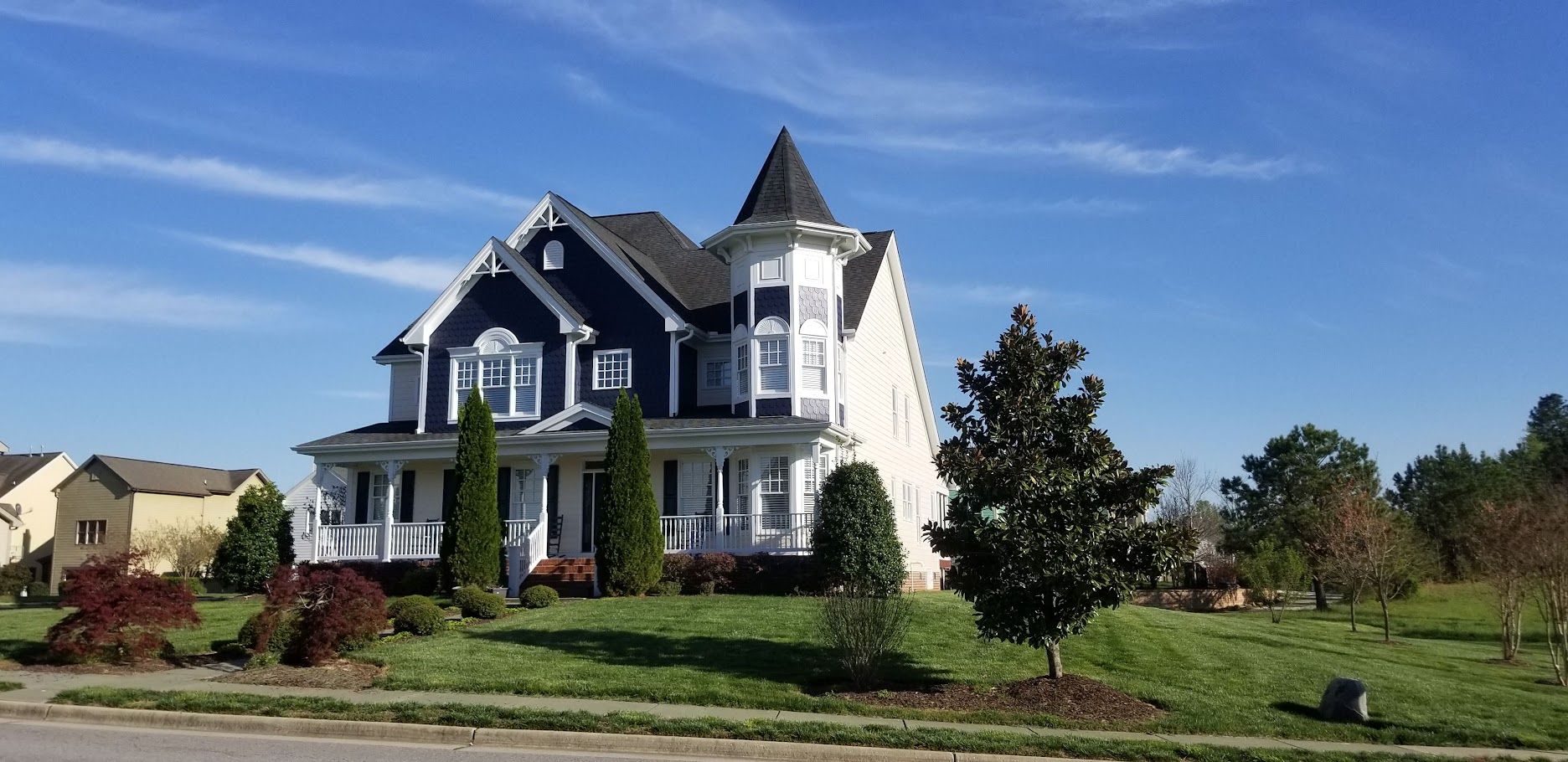 Exterior house painting in Raleigh NC