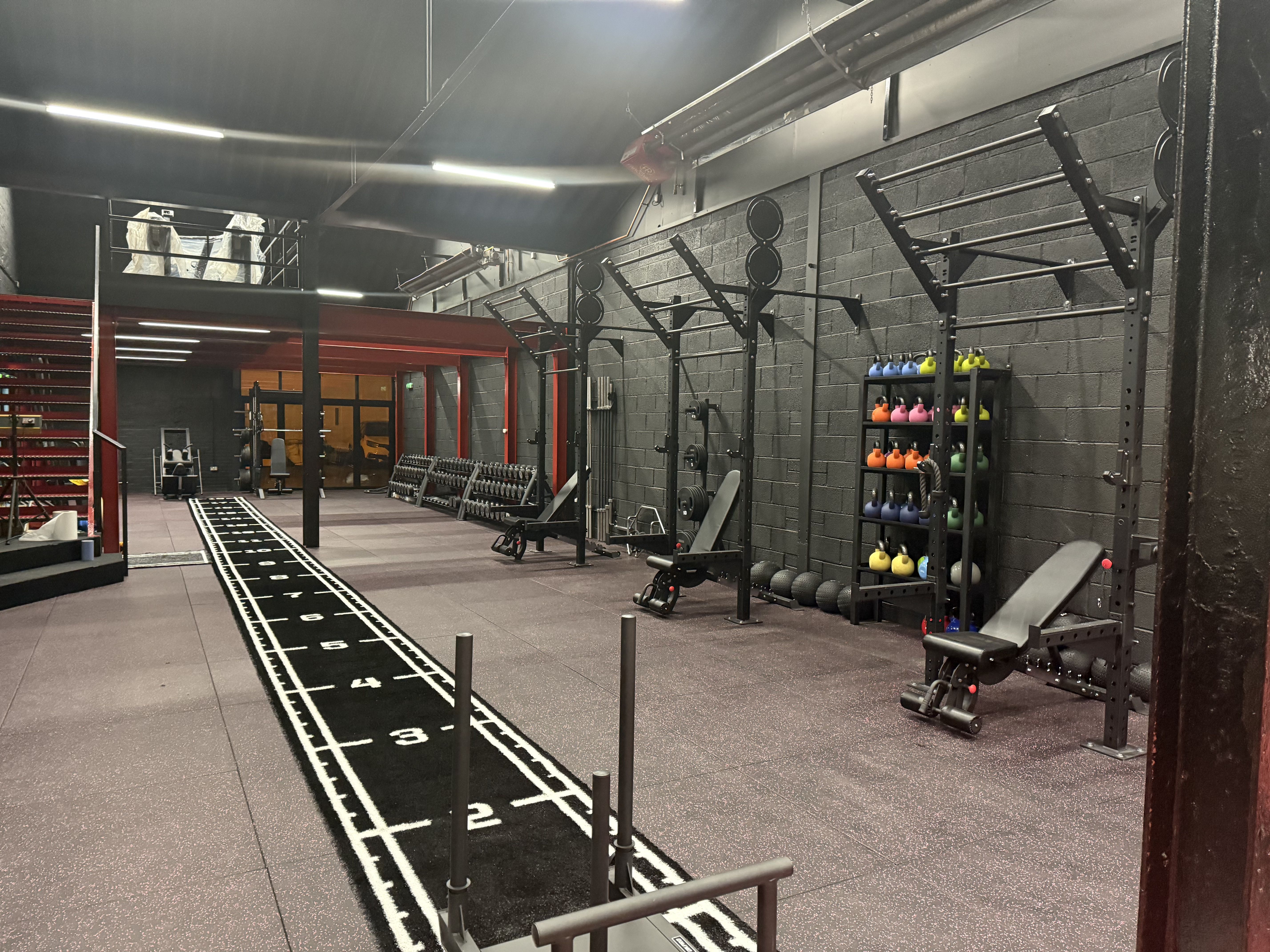 Inside the Kick Start functional fitness suite