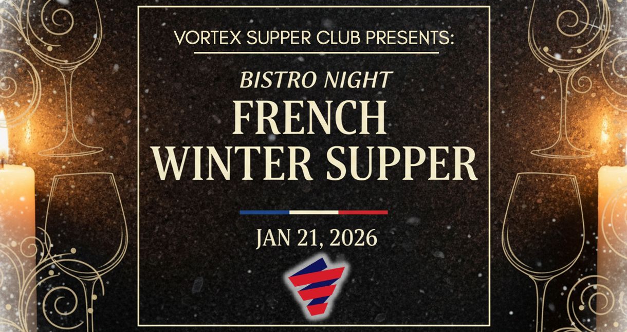 French Winter Supper Supper Club banner