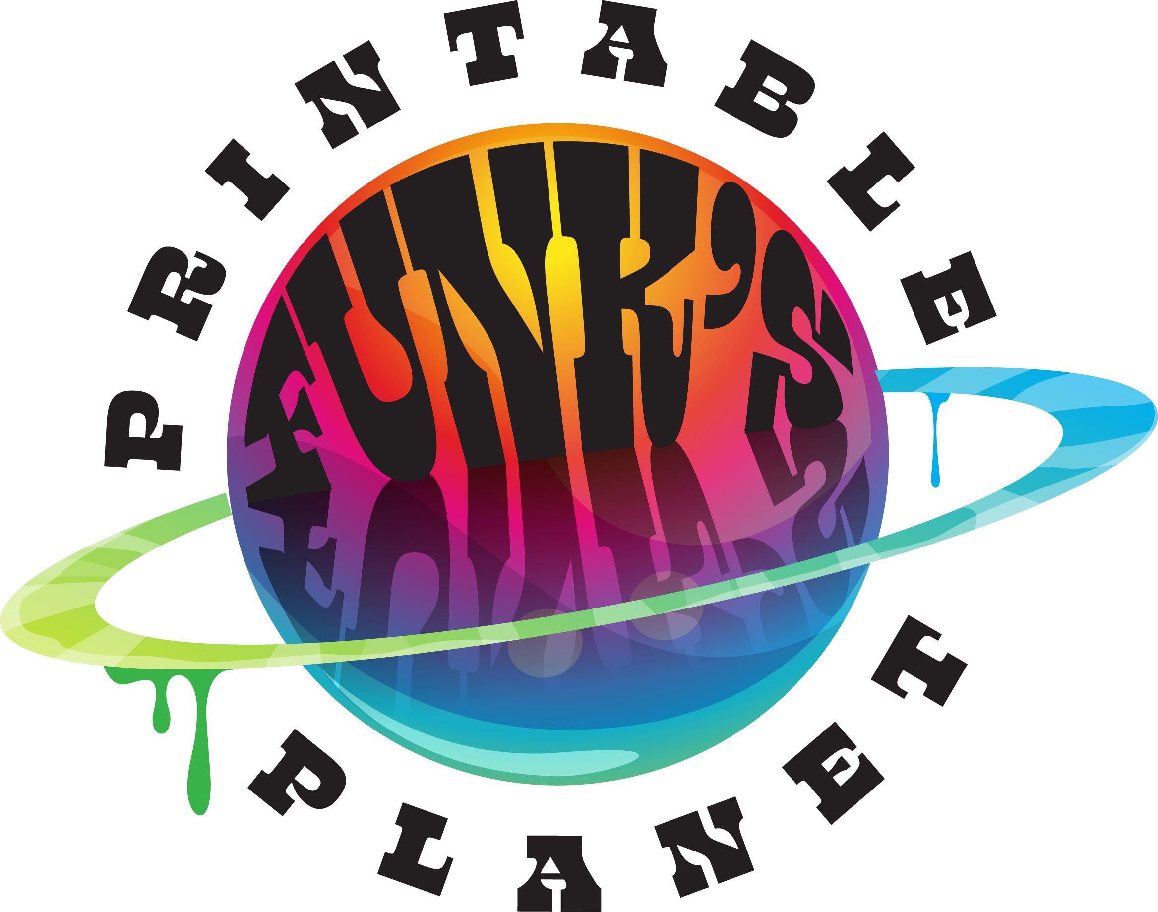 FUNK'S Printable Planet logo