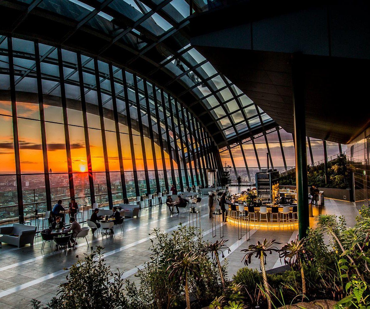 Sky Garden London — rooftop corporate event venue with 360-degree views in the City of London