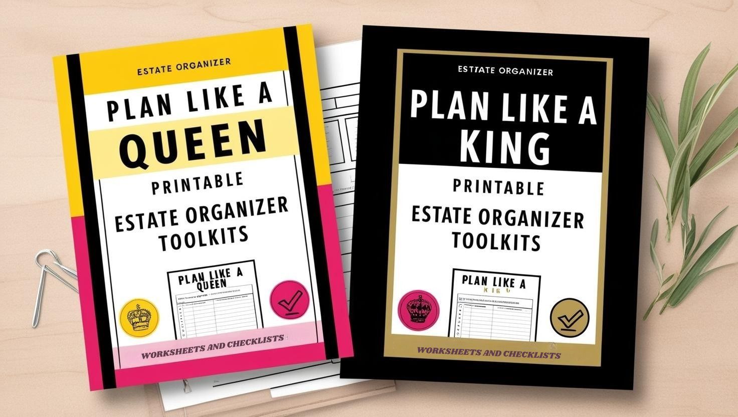 Plan Like a King and Plan Like a Queen toolkits