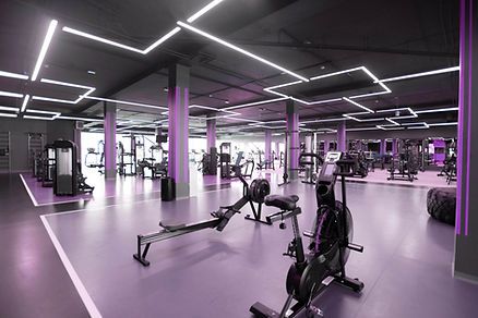 Modern gym facility