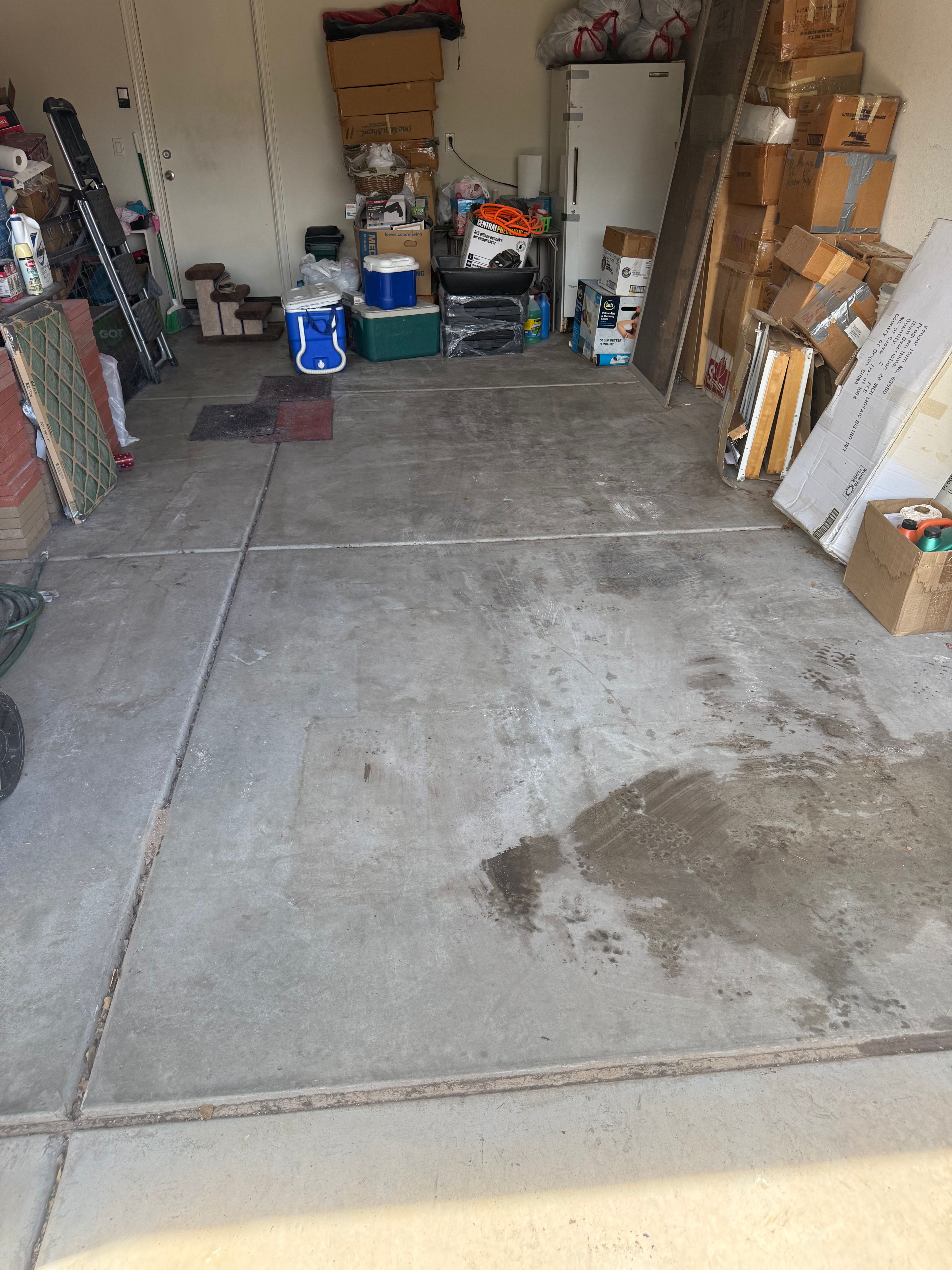 Before Garage Cleanout — Mesa