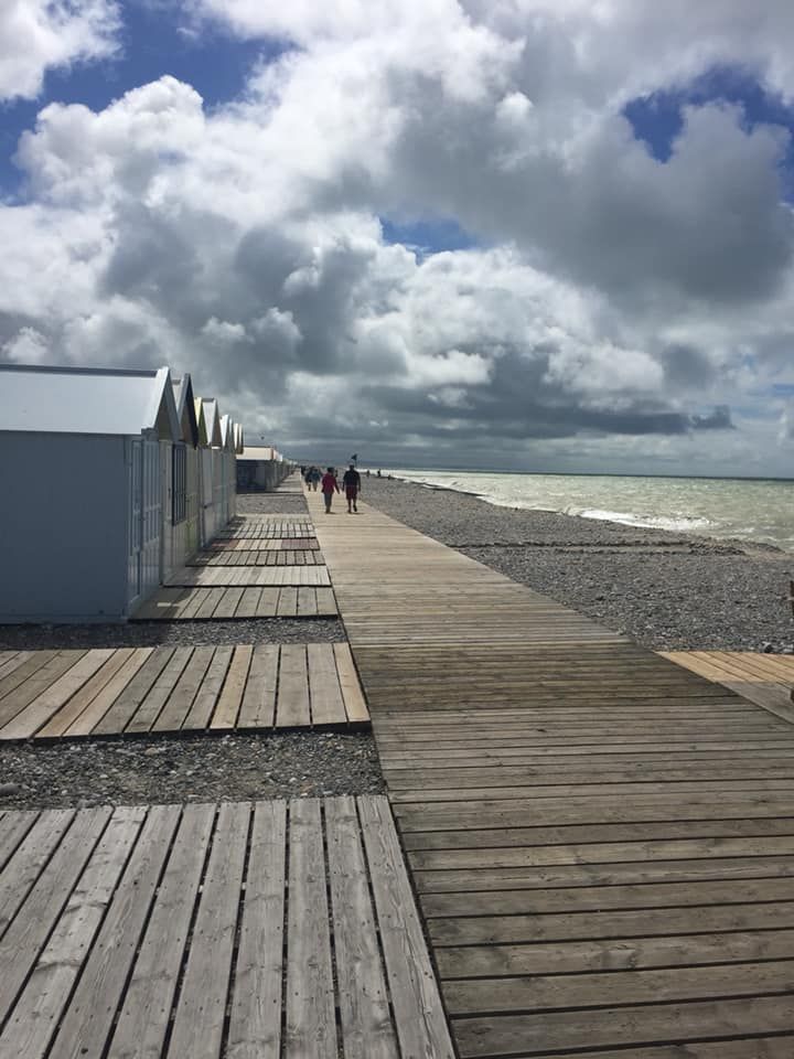 Plage de galets — Cayeux-sur-Mer