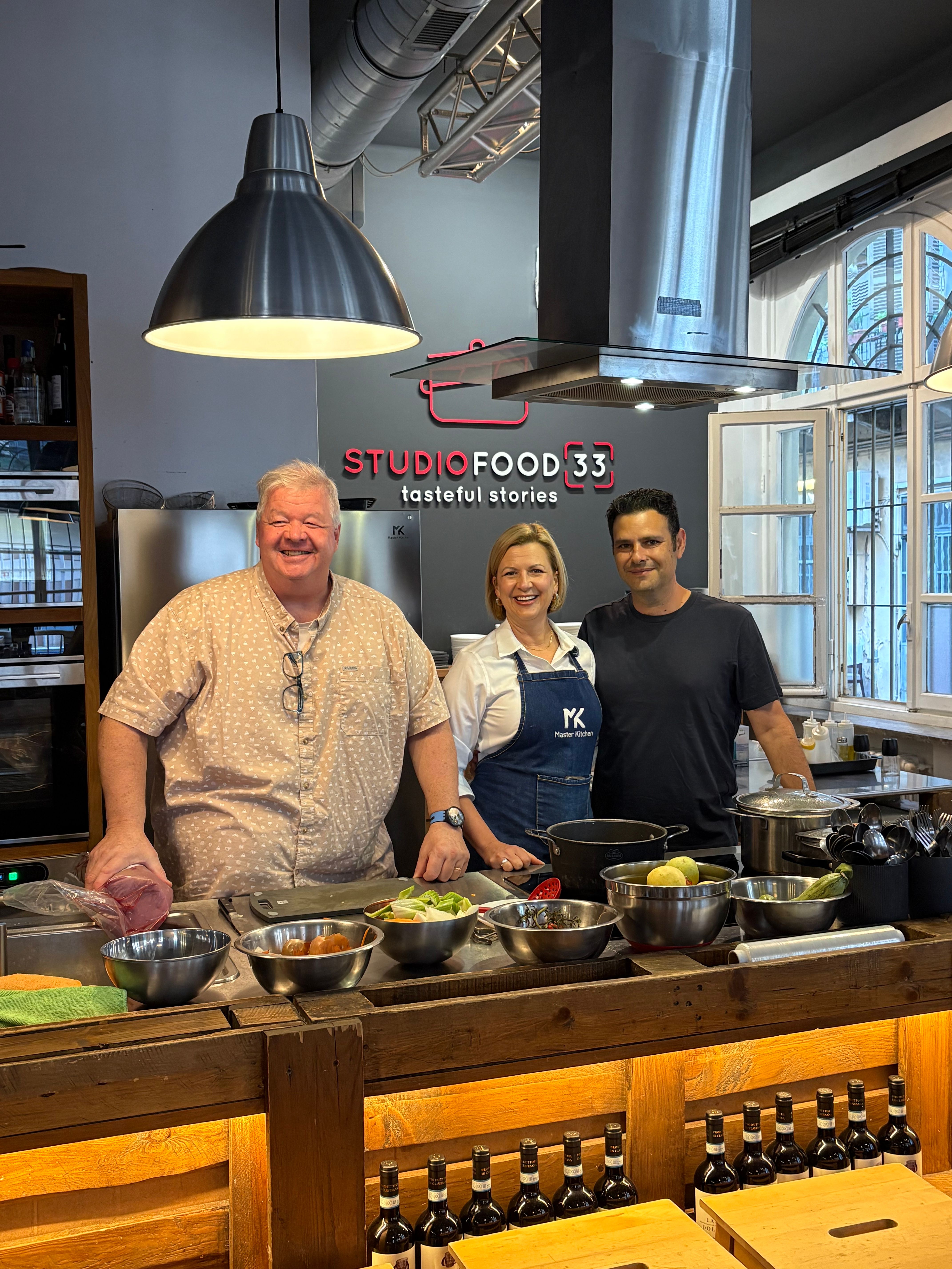 Cooking class with celebrity chefs