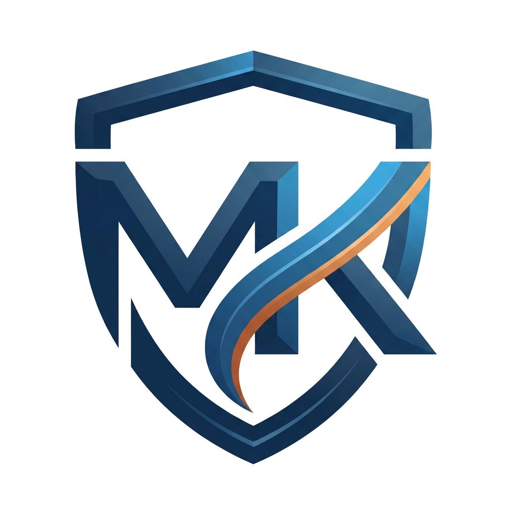MK Insurance Services shield logo