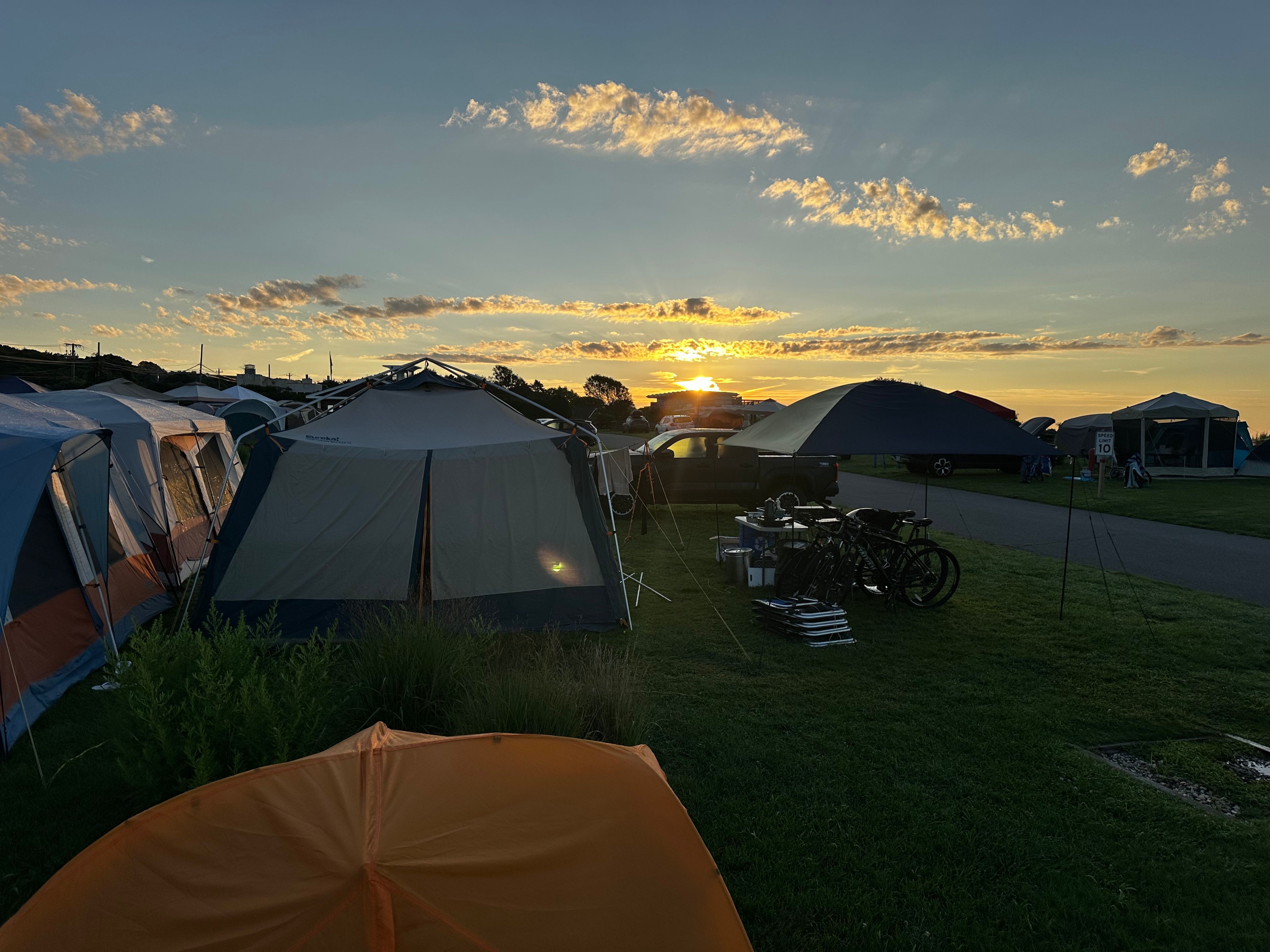 Campsite Sunset โ Montauk Beach Retreat 2026
