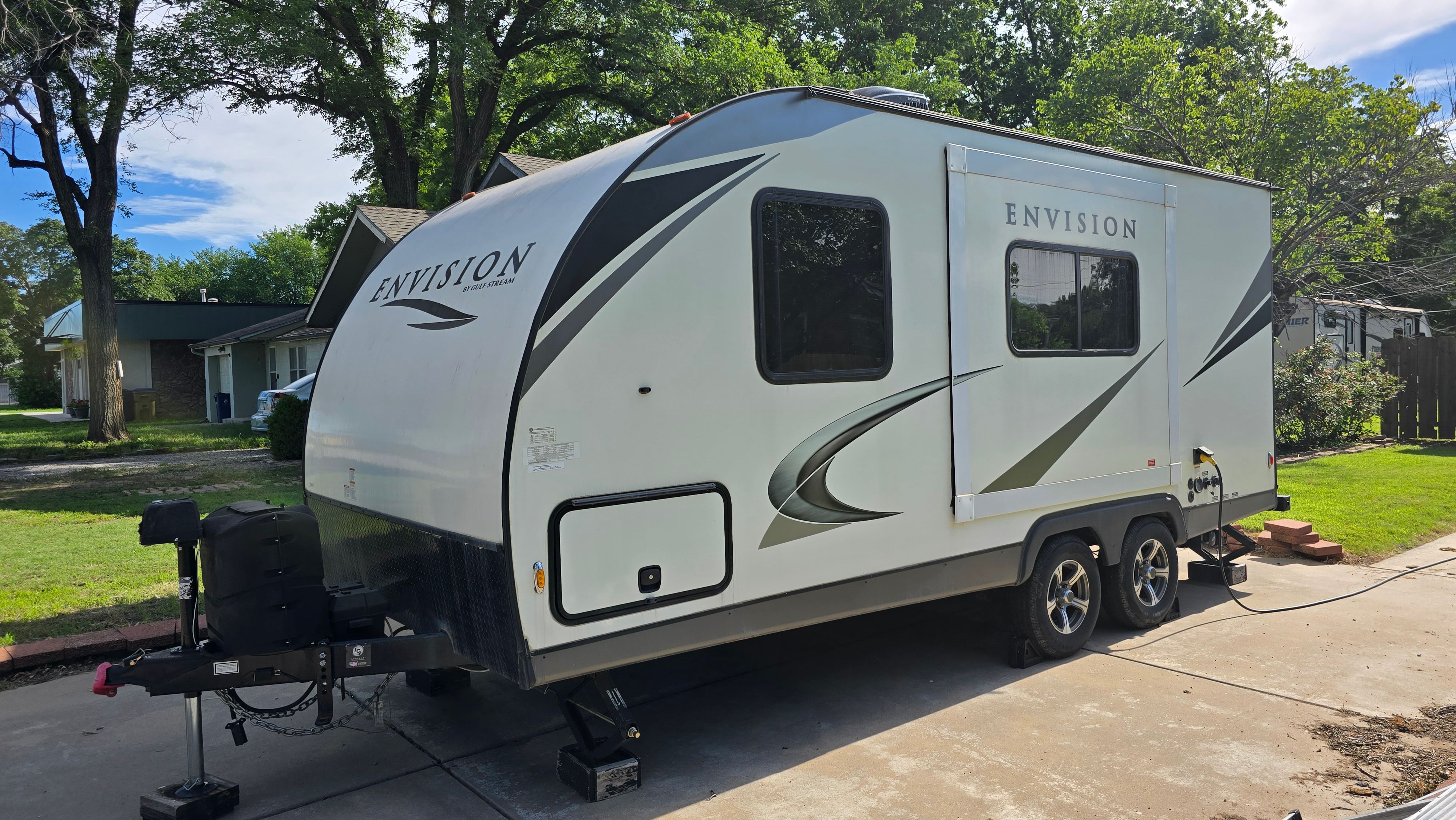 Before — Envision Travel Trailer — On-Site Service