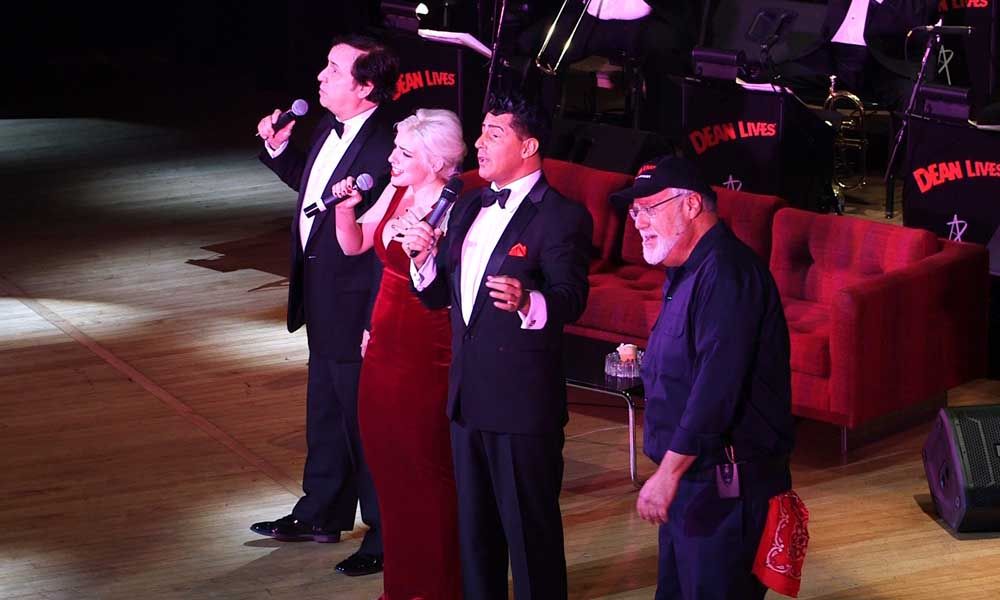 Full DEAN LIVES cast in grand finale number