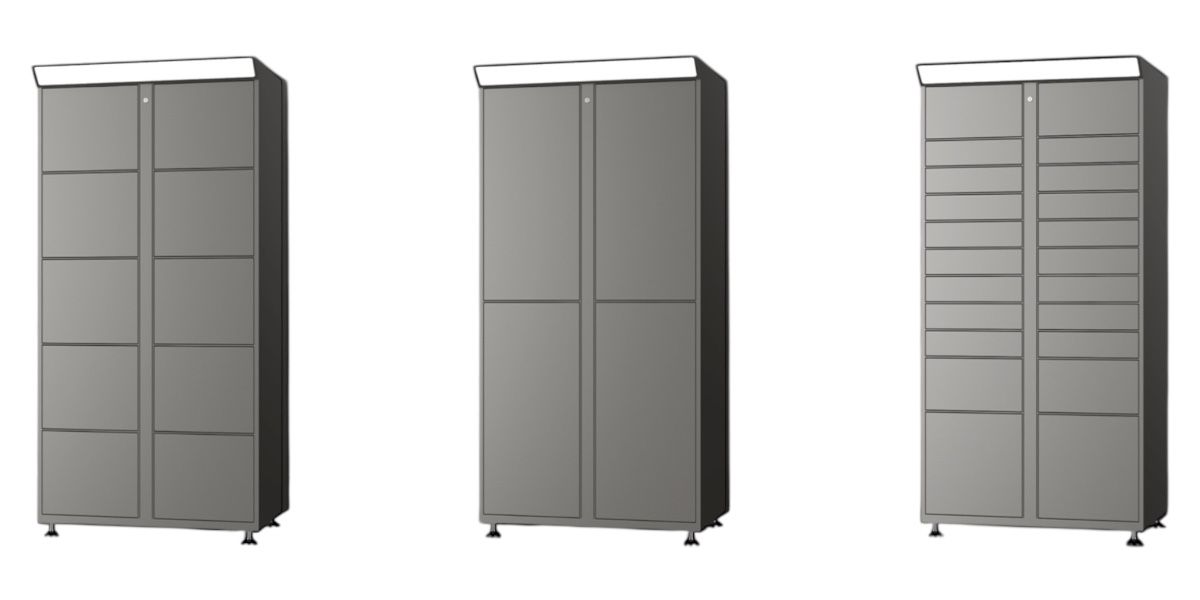 ReadyLockers modular locker units