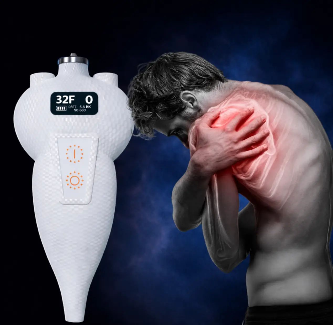 Pain relief technology in action at Pure Cryo Wellness