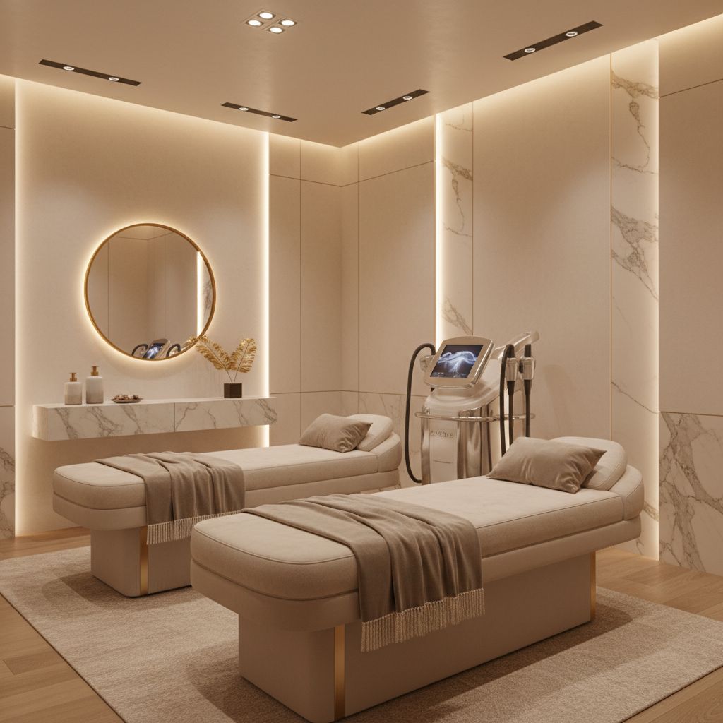 Luxury treatment room