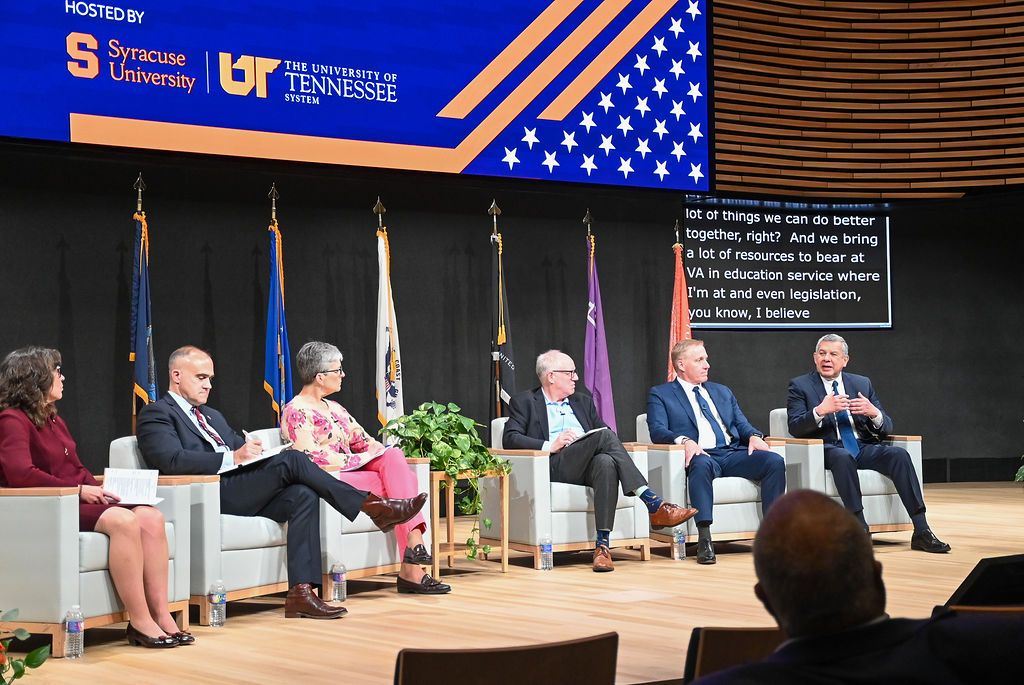 Panel discussion at Syracuse University