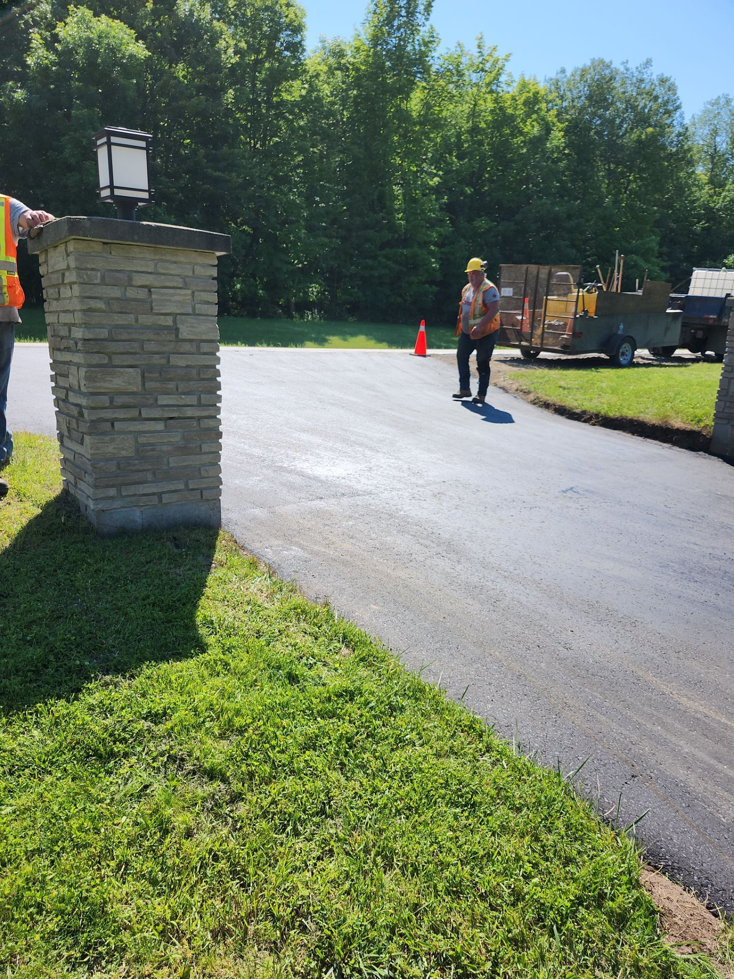 Ashguard Enterprise team working on a property in Bancroft, Ontario