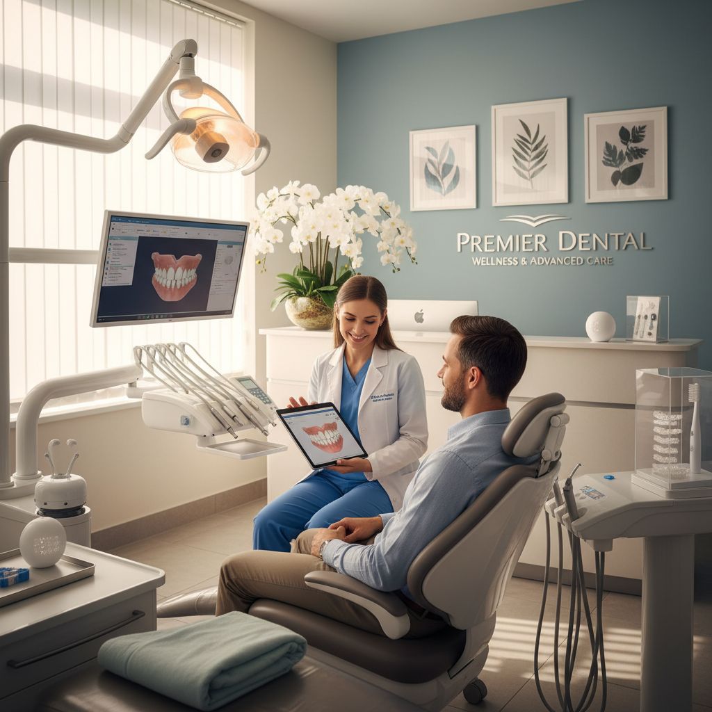 Premier Dental modern office consultation in Albemarle NC