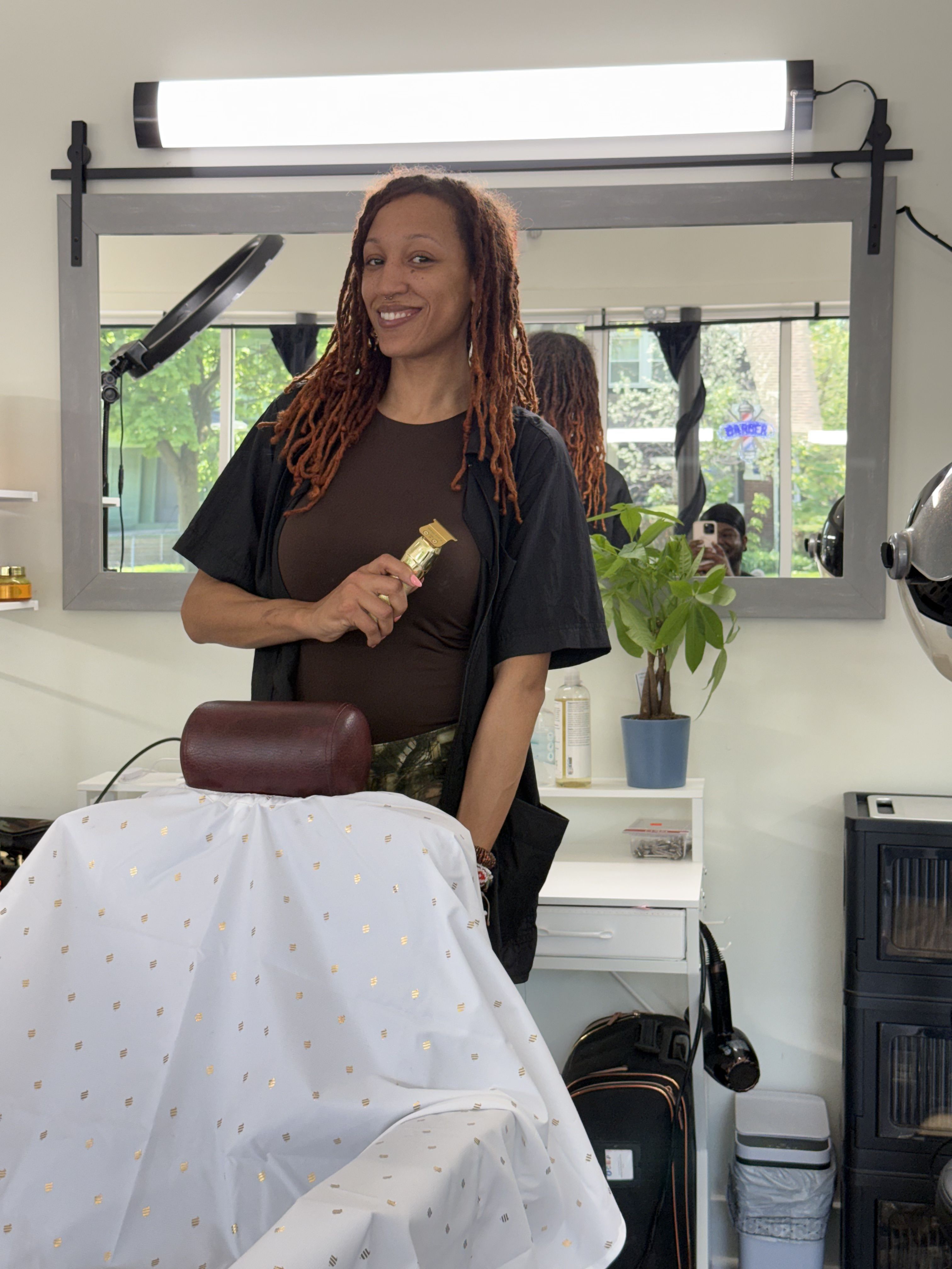 Billie - Loctician at Pure Masters Lounge