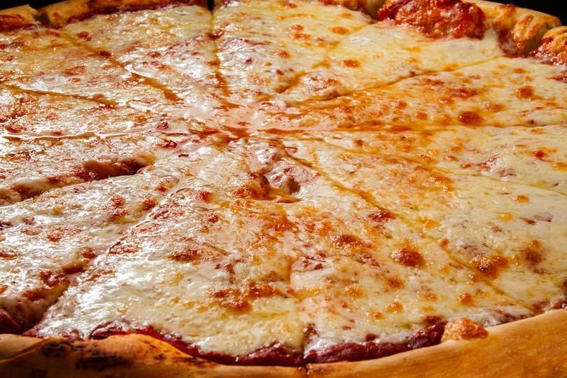 JoJo's made-to-order cheese pizza fresh from the brick oven — Elizabethville, PA