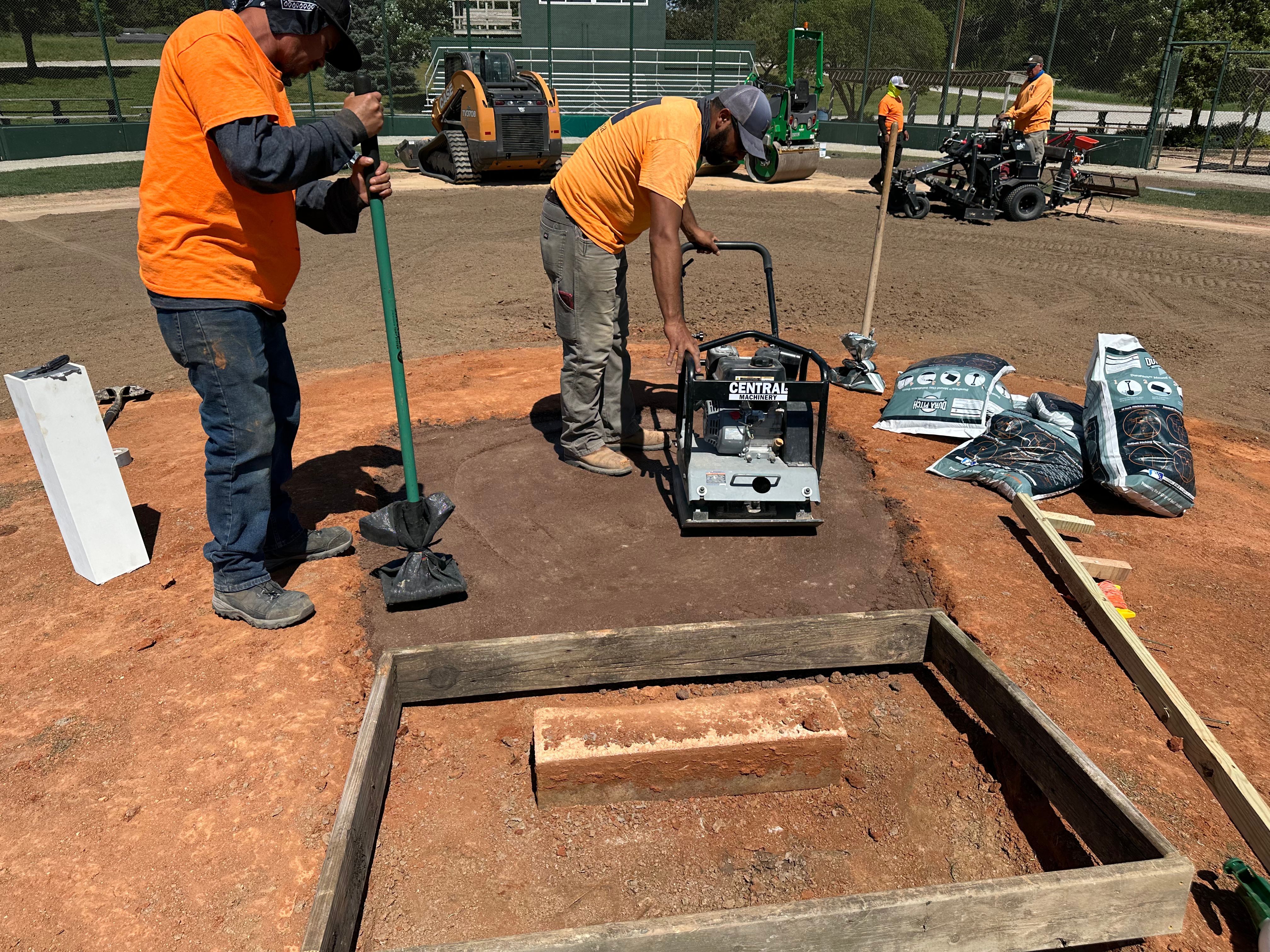 Beatrice baseball pitcher's mound