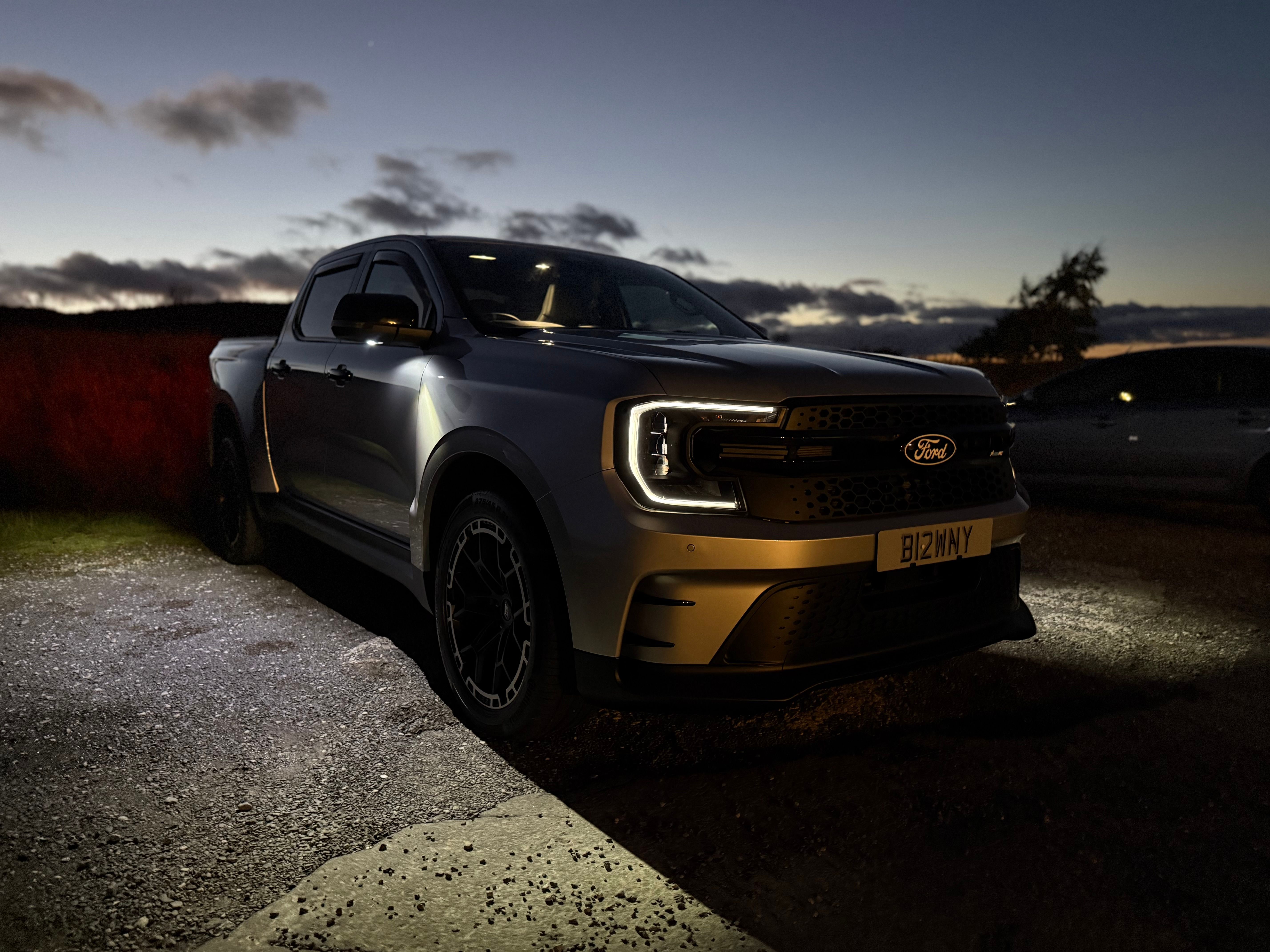 Cartor MS-RT Ford Ranger at dusk