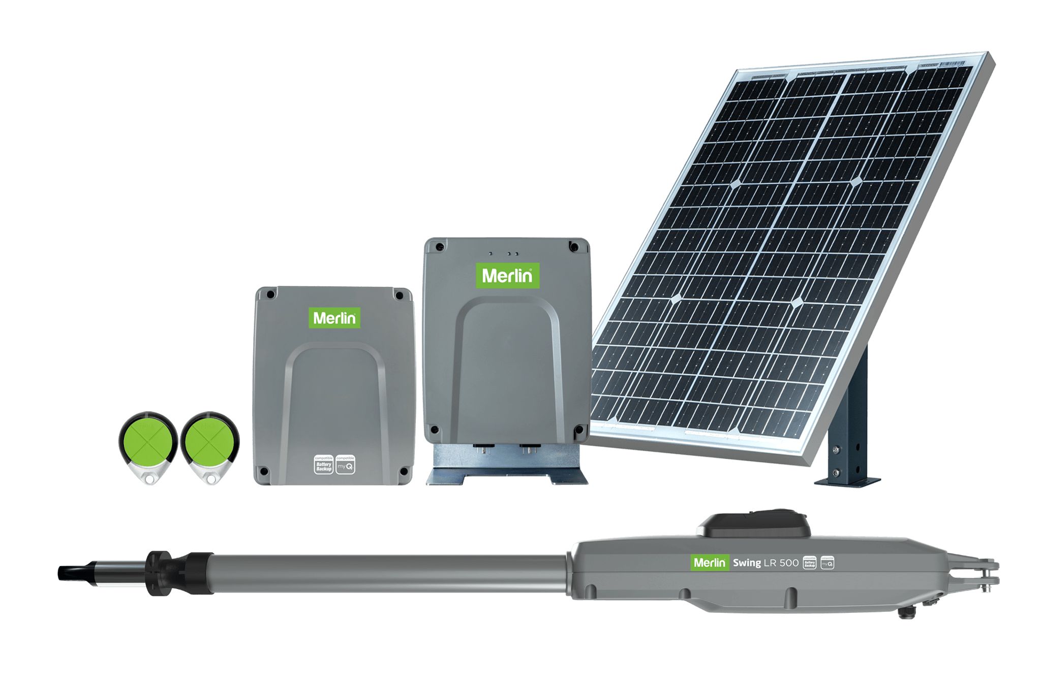 Swing LR 500 Rural Gate Opener — Solar Kit