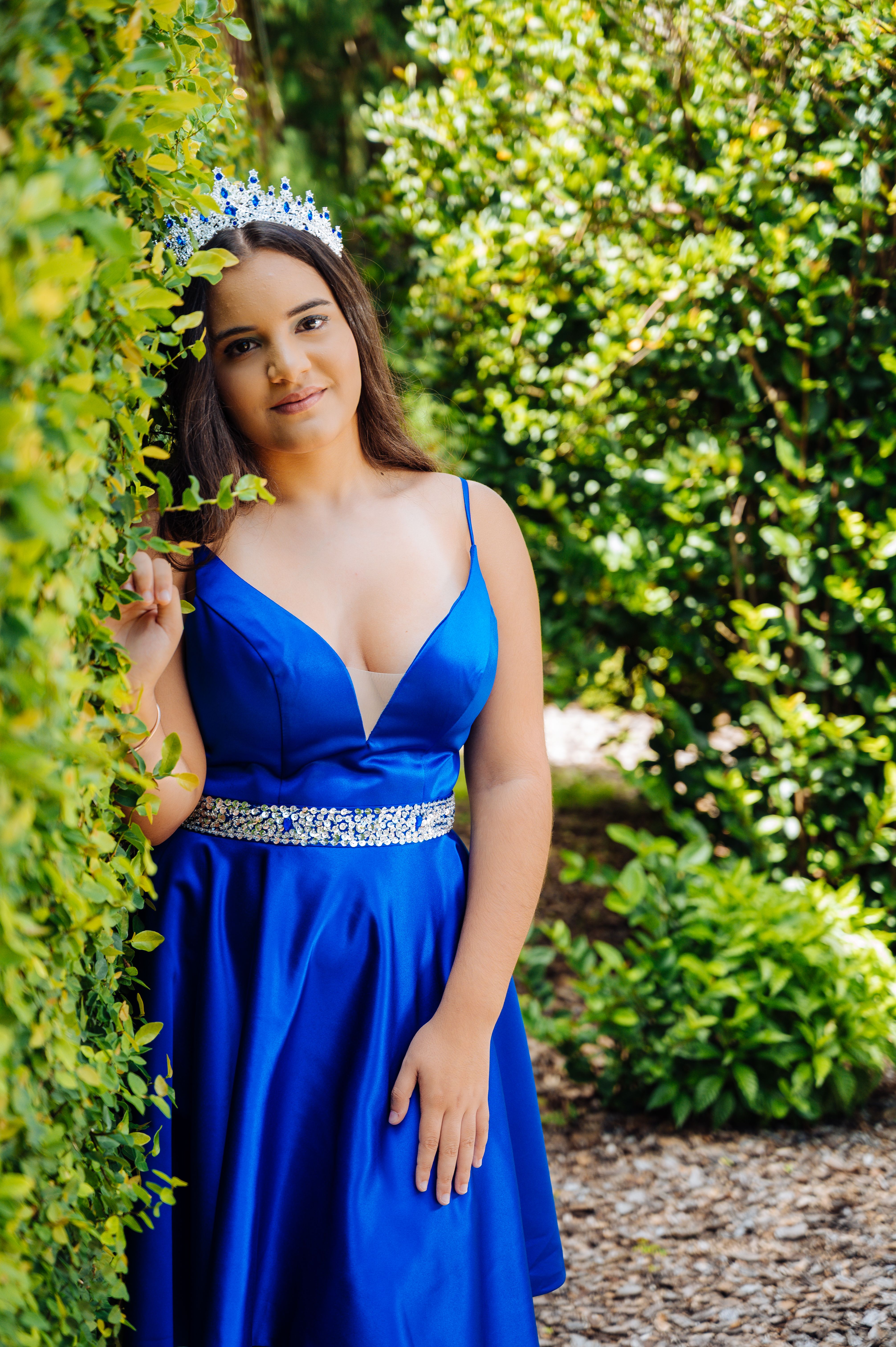 Quinceañera portrait