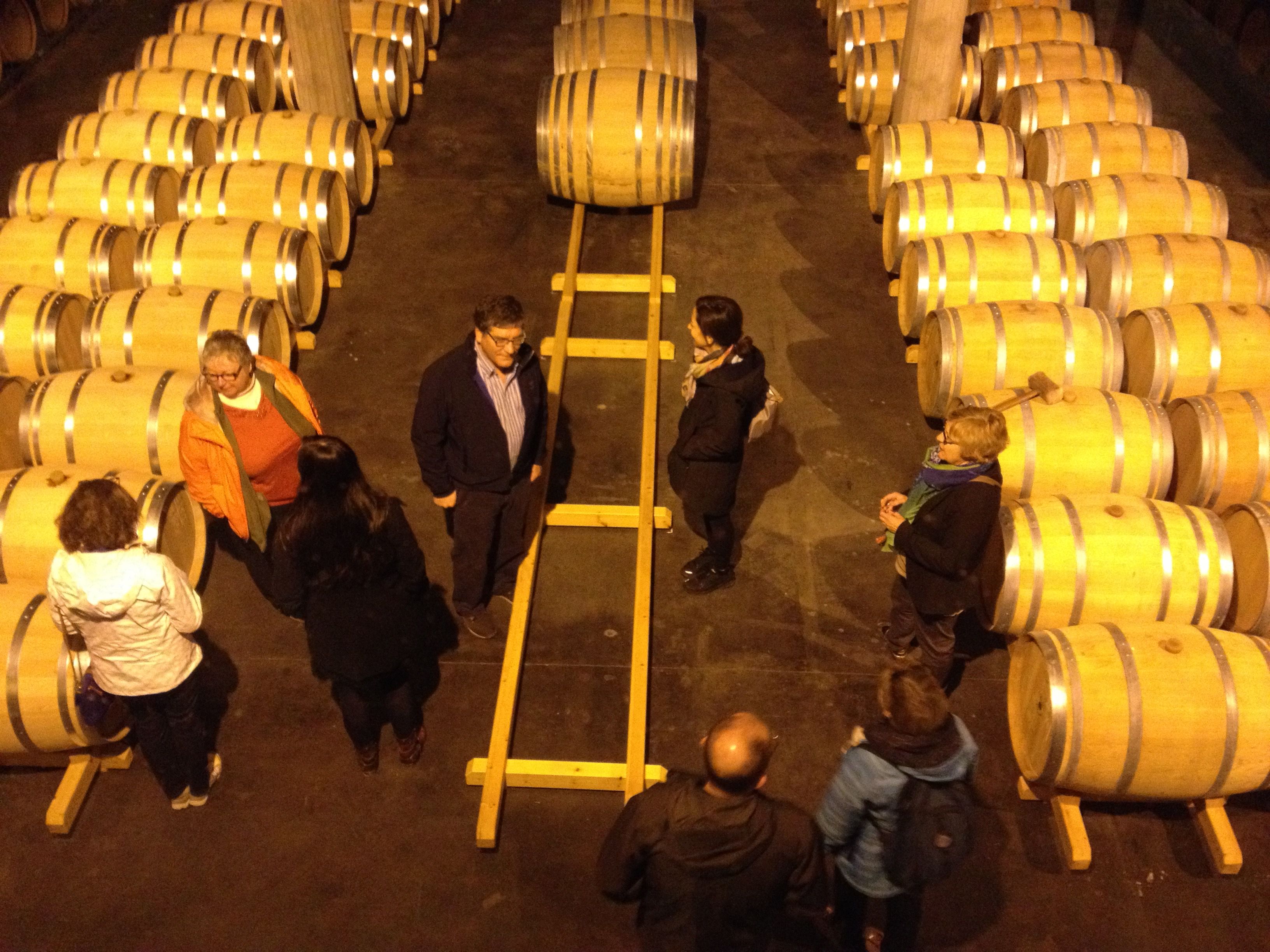 Private wine cellar tour